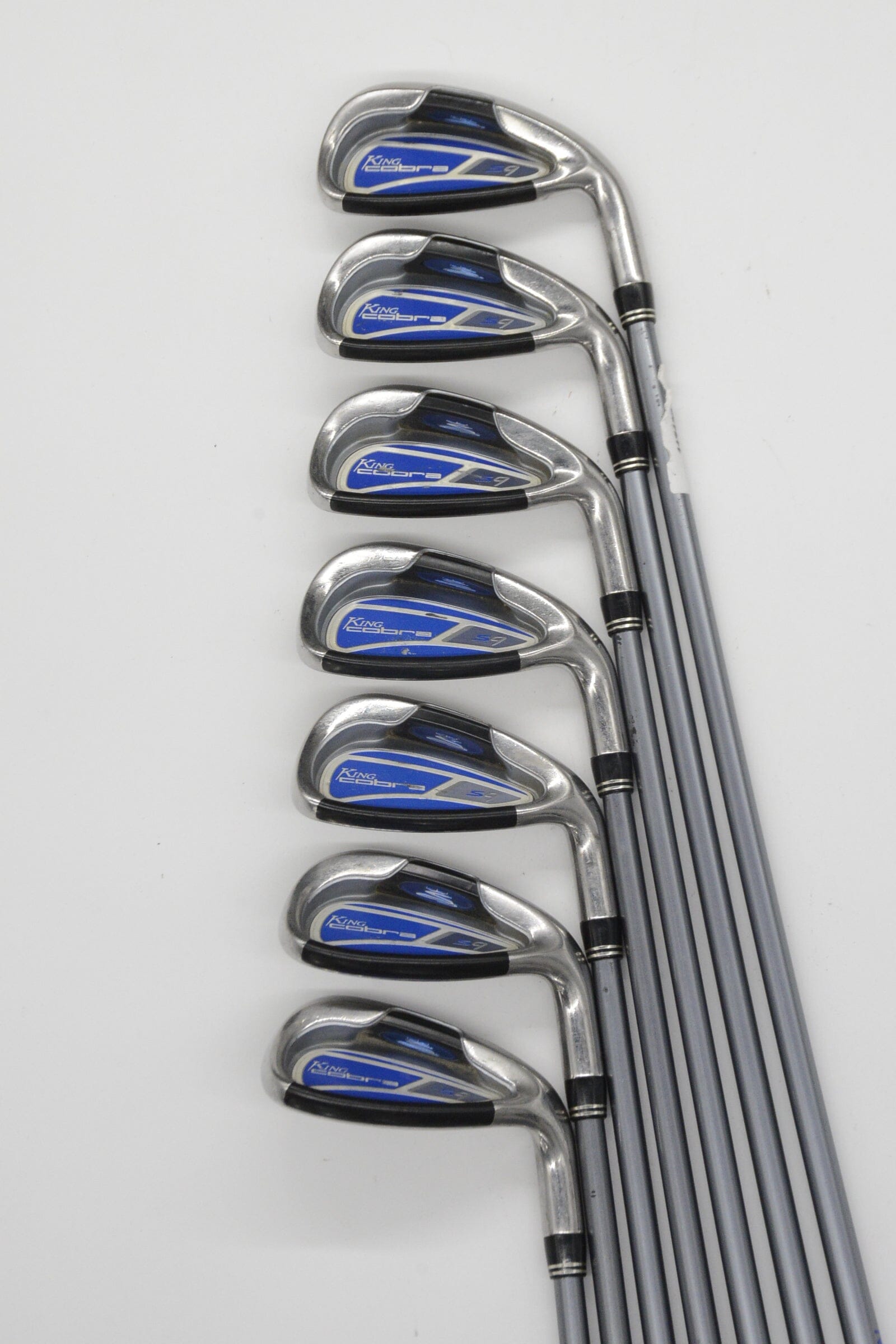 Women's Cobra S9 5-9, GW-SW Iron Set W Flex -0.25" Golf Clubs GolfRoots
