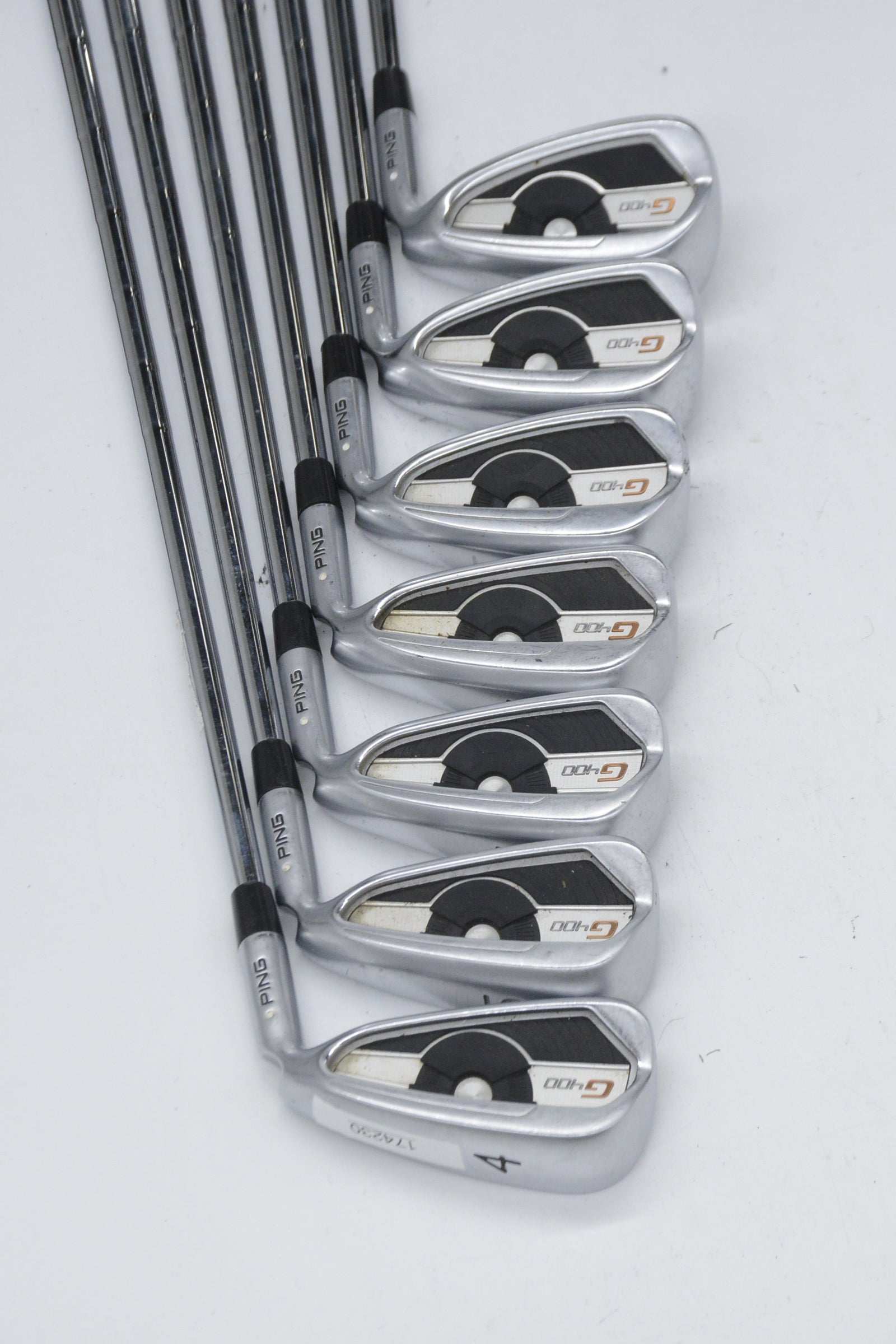 Ping G400 4-PW Iron Set S Flex +0.75"