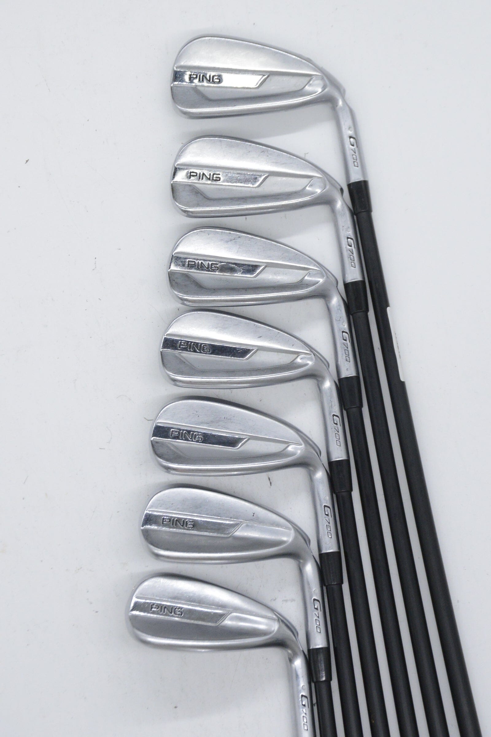 Ping G700 5-UW Iron Set R Flex +0.75" Golf Clubs GolfRoots
