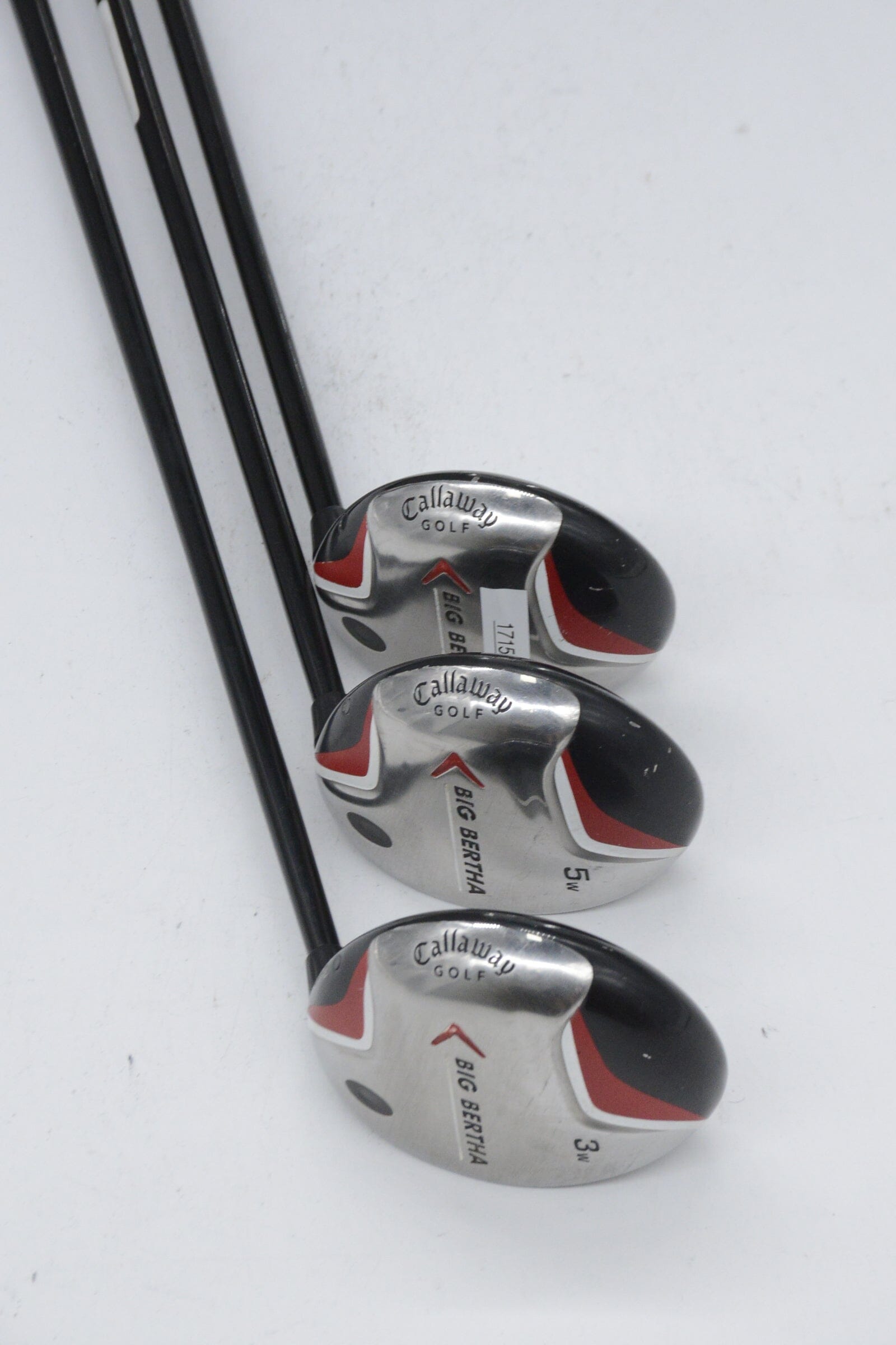 Callaway Big Bertha 2007 3W, 5W, 7W Wood Set SR Flex Golf Clubs GolfRoots