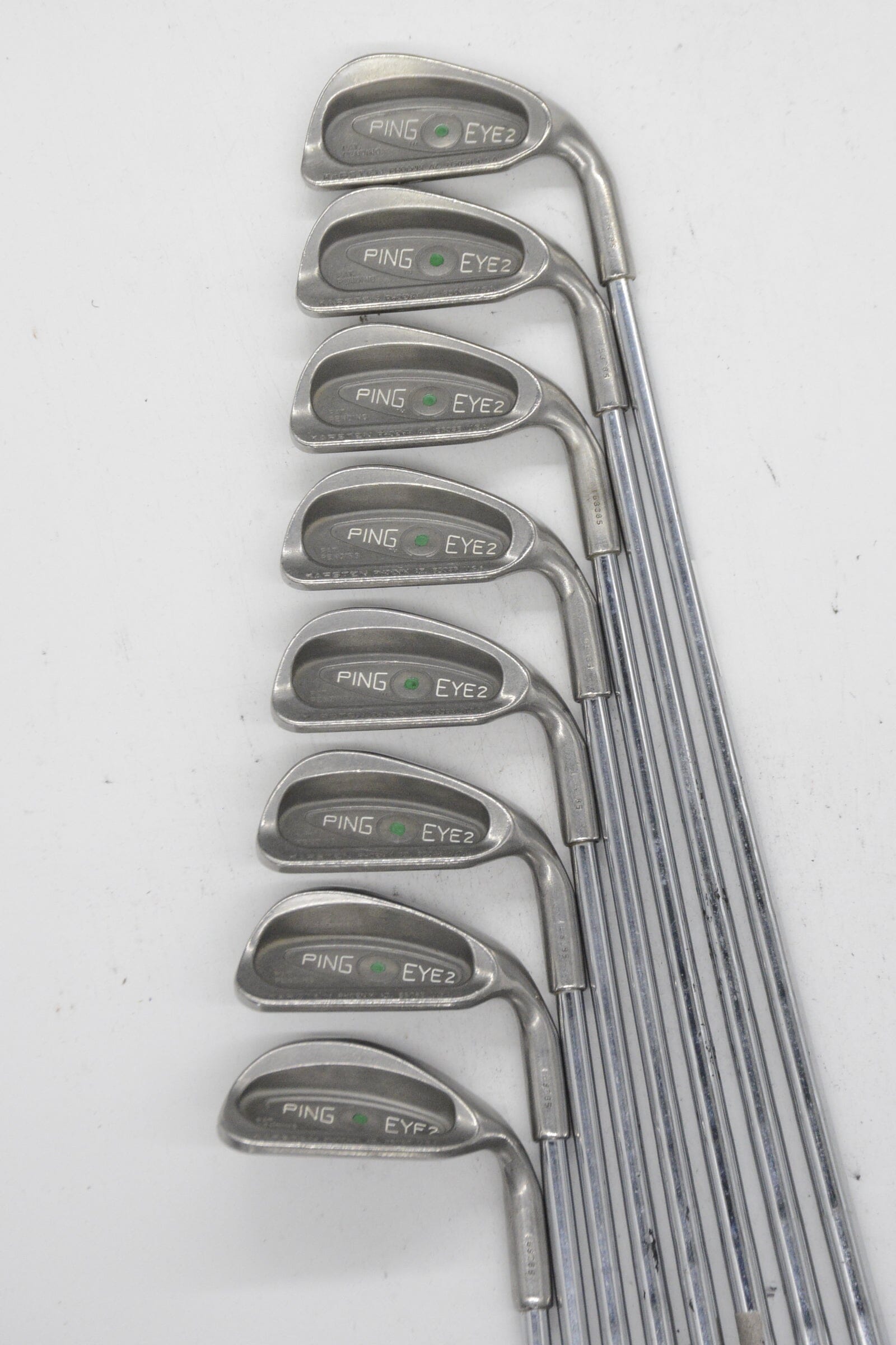 Ping Eye 2 3-9, SW Iron Set S Flex +0.25" Golf Clubs GolfRoots