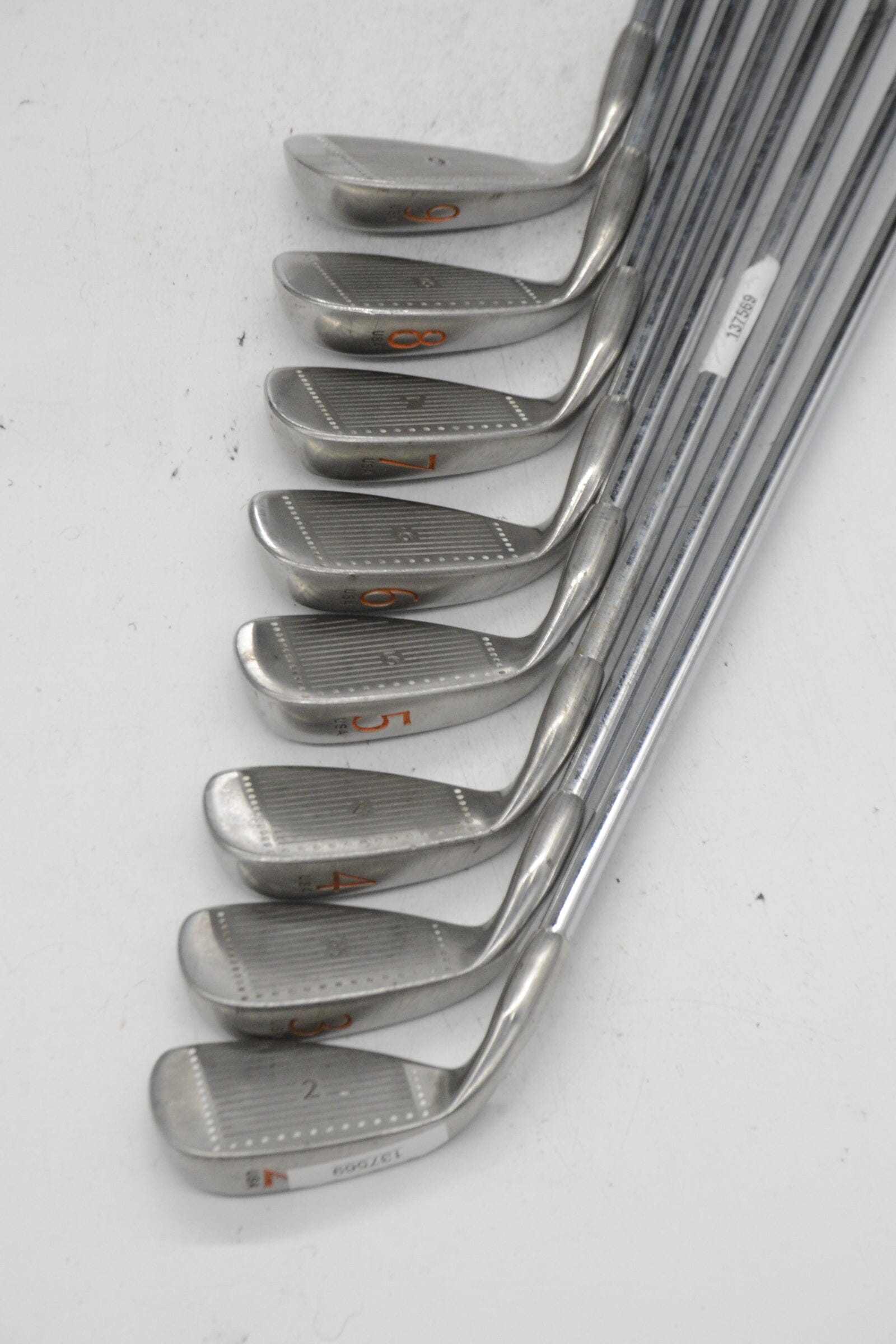 PowerBilt TPS 2-9 Iron Set S Flex Std Length Golf Clubs GolfRoots