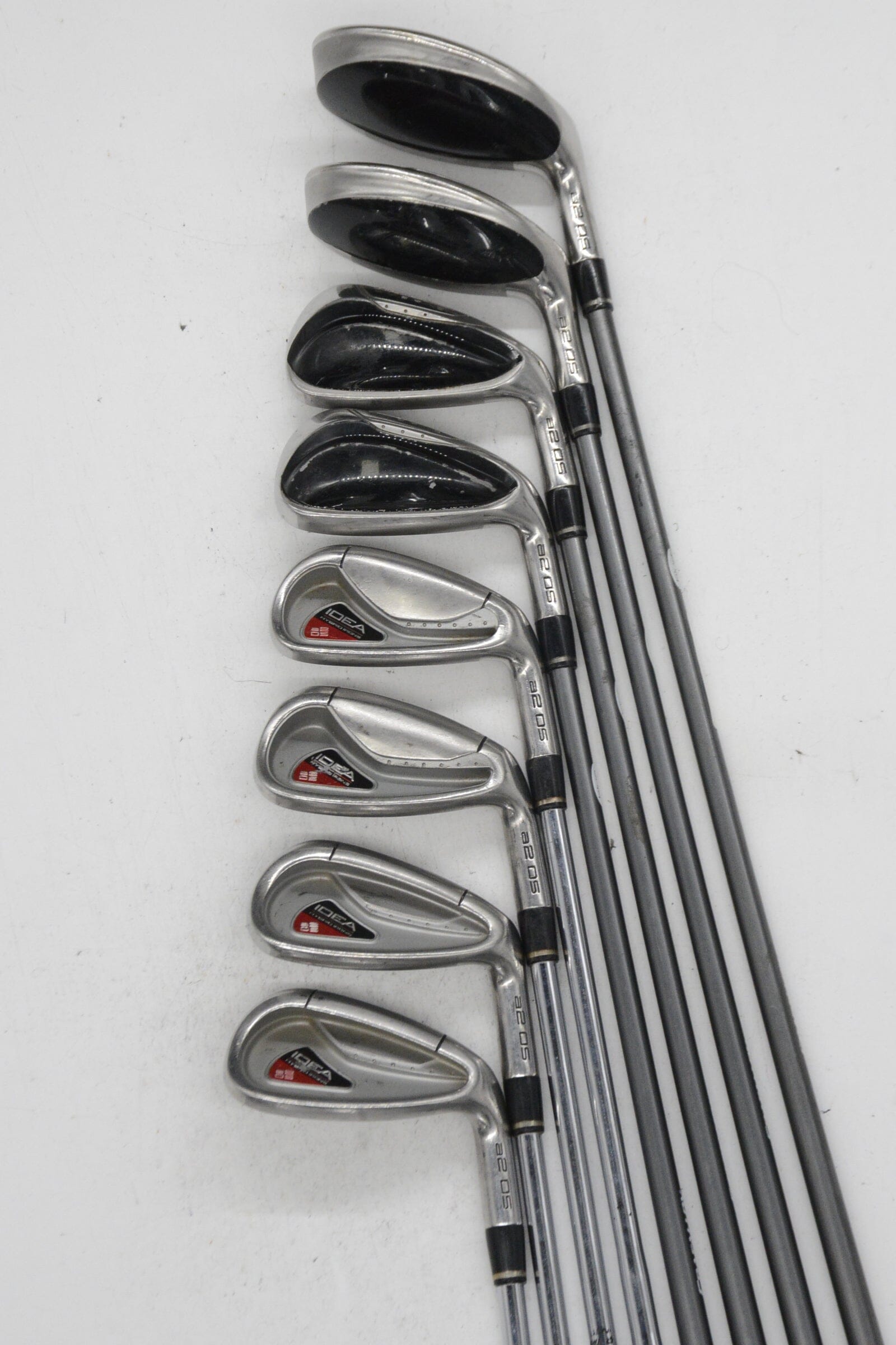 Adams Idea A2 OS 3H-4H, 5-PW Iron Set R Flex +0.75" Golf Clubs GolfRoots