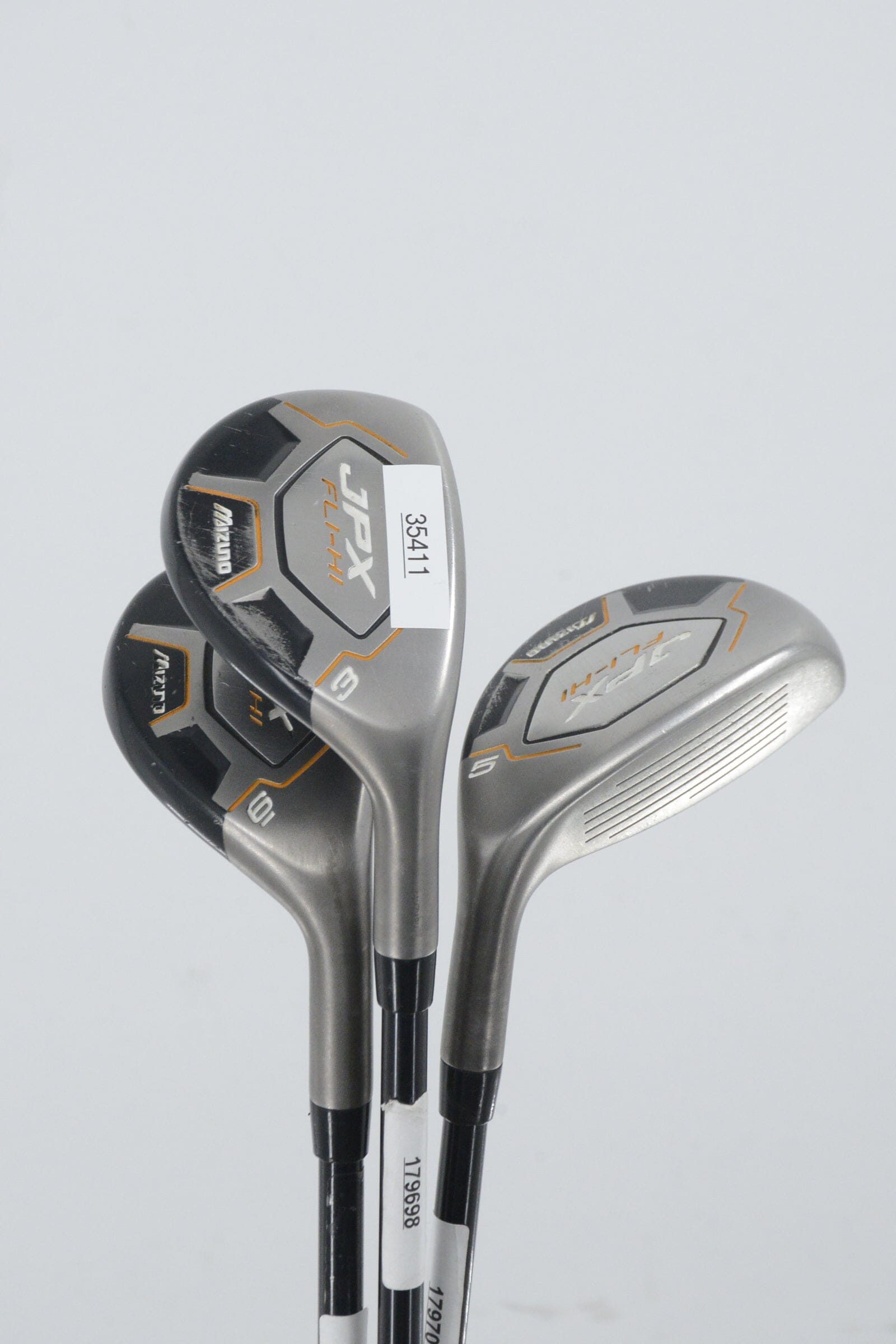 Women's Mizuno JPX Fli-Hi 2014 3H, 5H, 6H Hybrid Set W Flex Golf Clubs GolfRoots