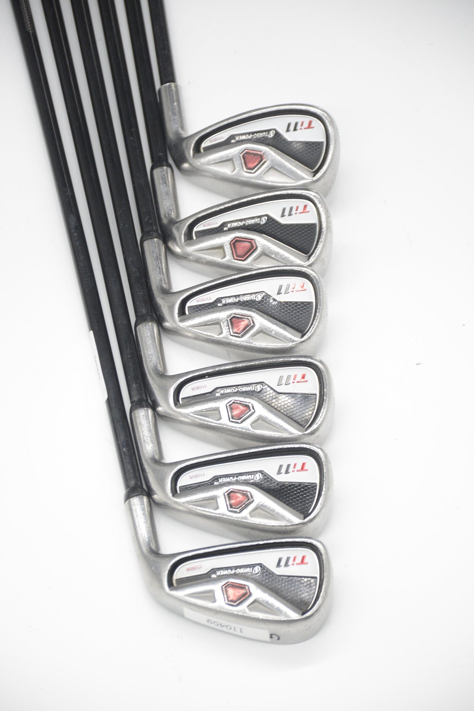 Turbo Power Ti11 5-PW Iron Set R Flex +0.75" Golf Clubs GolfRoots