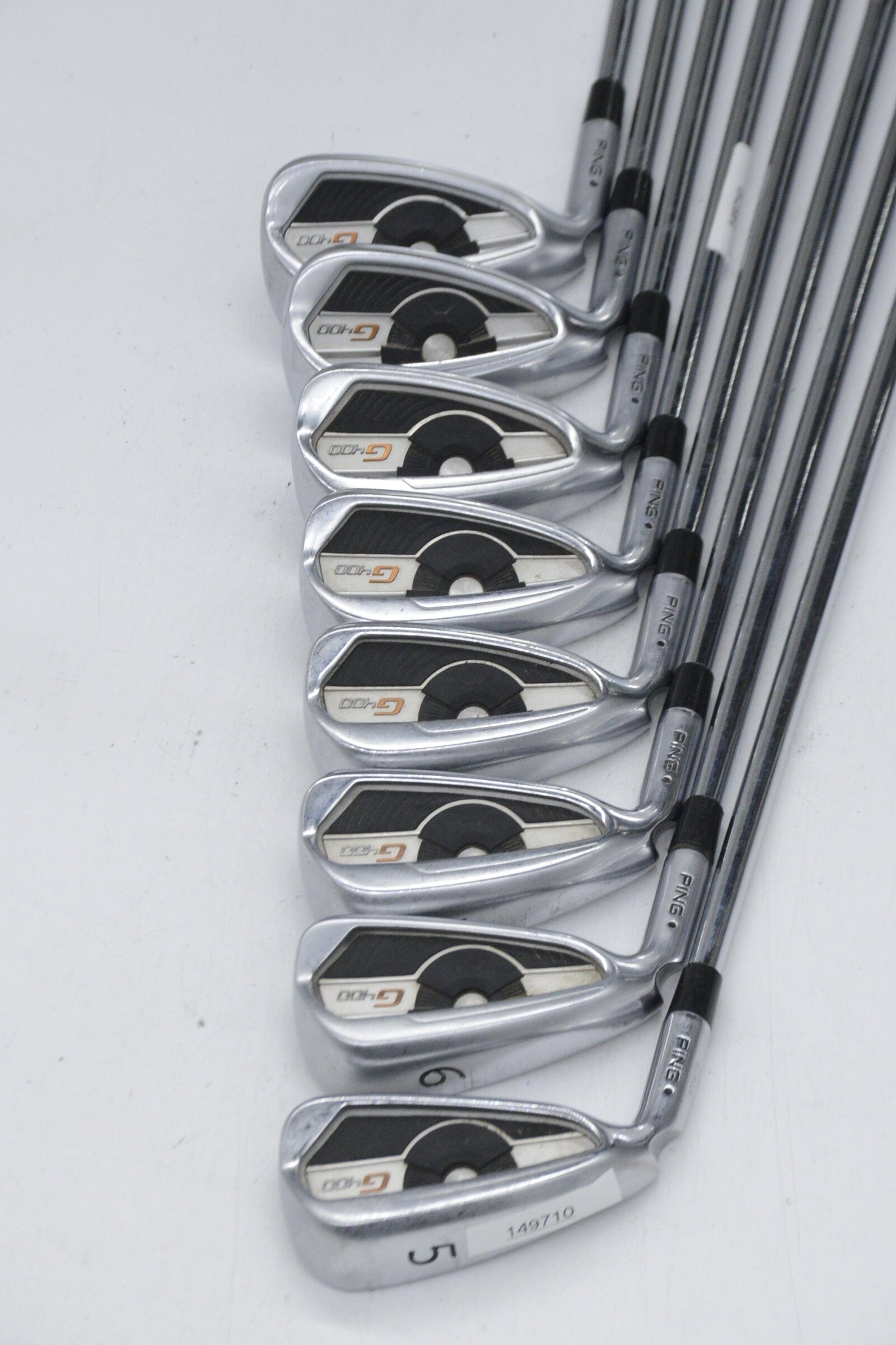 Lefty Ping G400 5-SW Iron Set R Flex +0.25" Golf Clubs GolfRoots