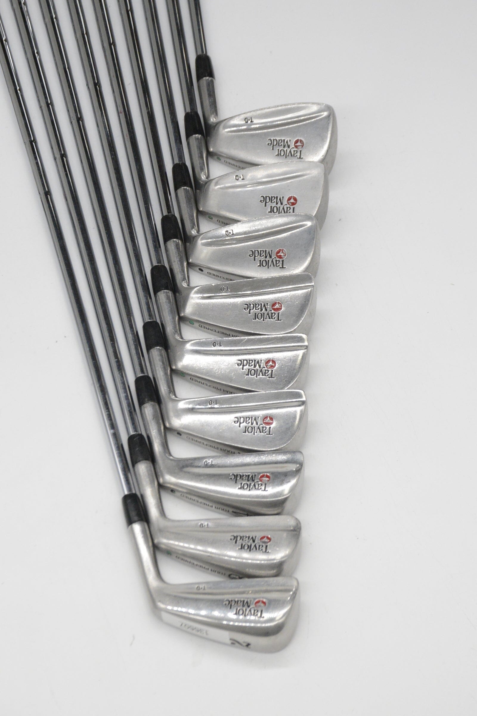 TaylorMade Tour Preferred T-D 2-PW Iron Set S Flex -0.25" Golf Clubs GolfRoots