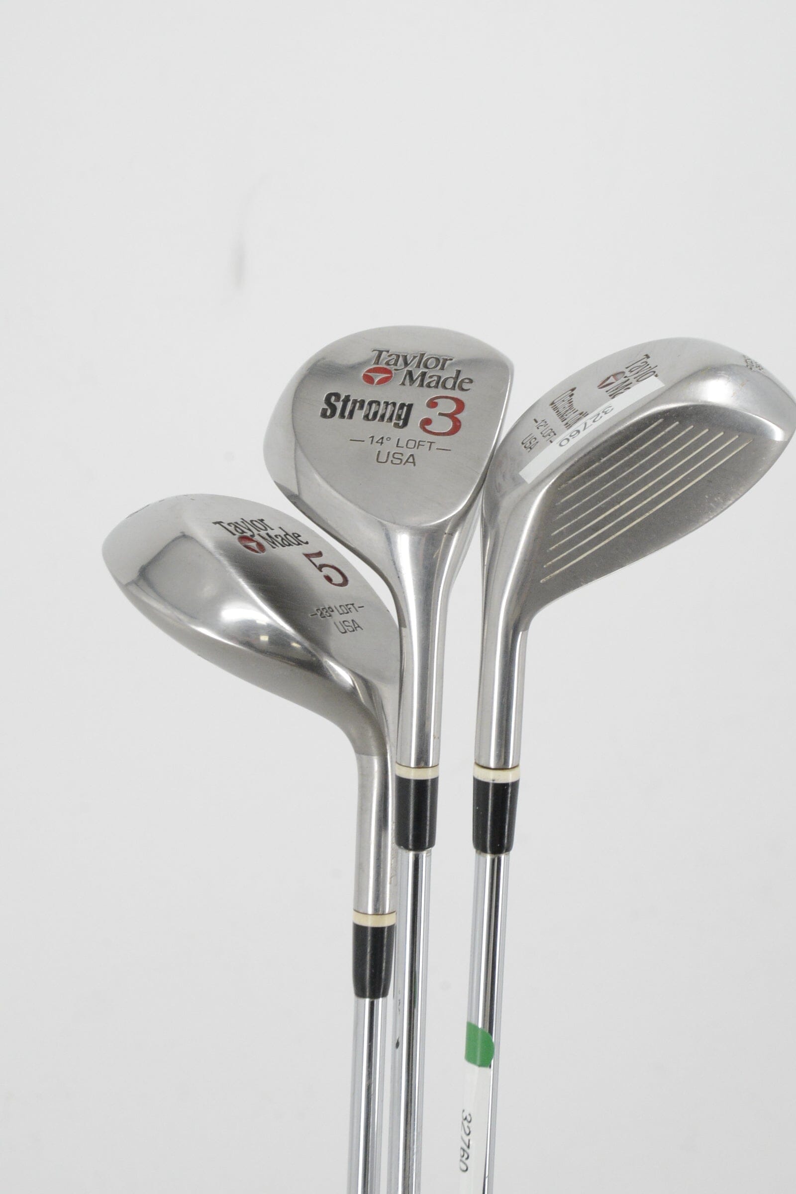 TaylorMade Metal Wood D, 3W, 5W Wood Set S Flex Golf Clubs GolfRoots
