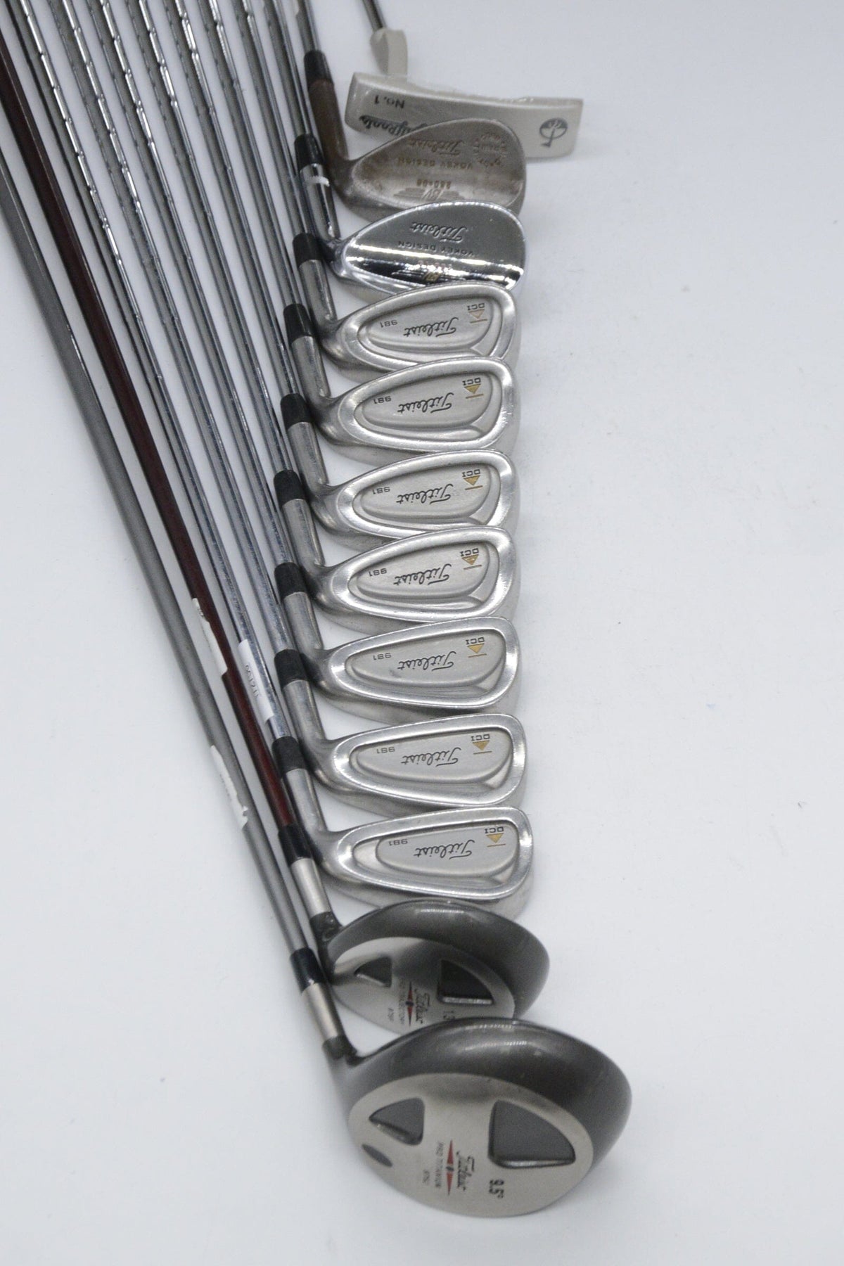 Titleist DCI 981 Mixed Full Set S Flex +0.75" Golf Clubs GolfRoots