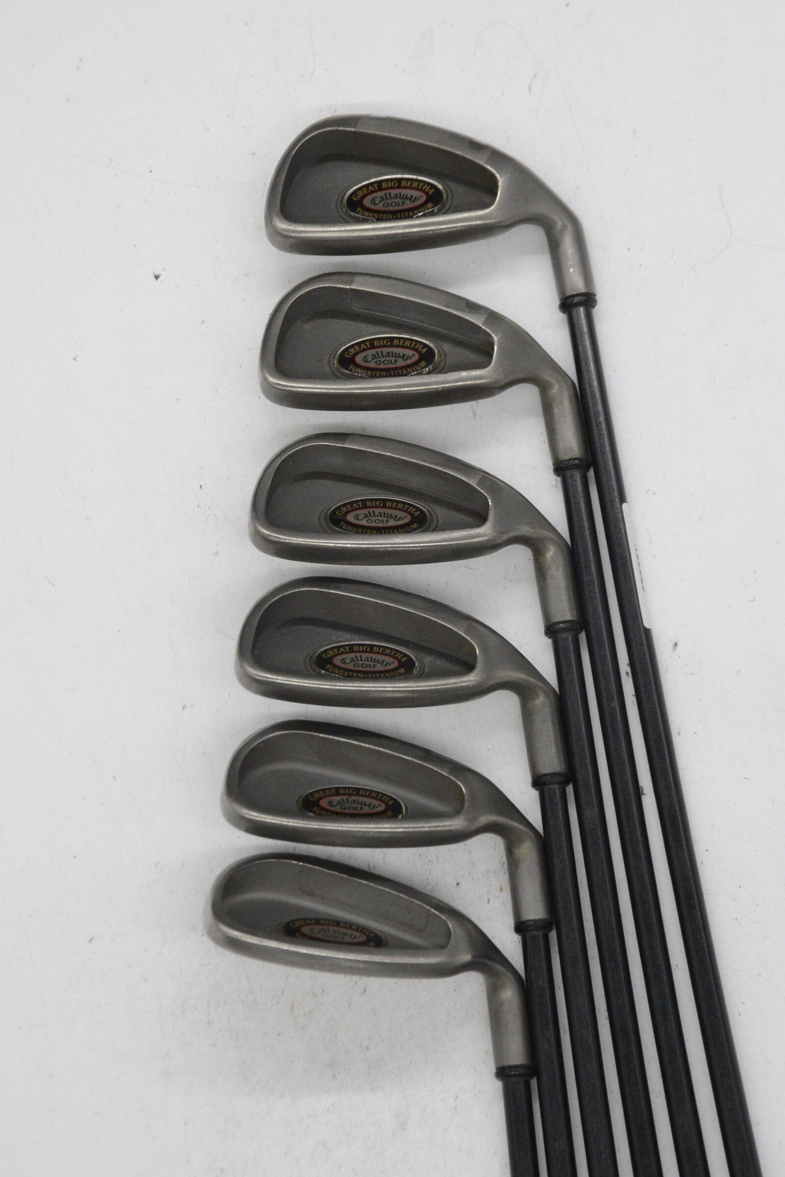 Callaway Great Big Bertha Tungsten Ti 5-6, 8-PW, SW Iron Set R Flex -0.5" Golf Clubs GolfRoots