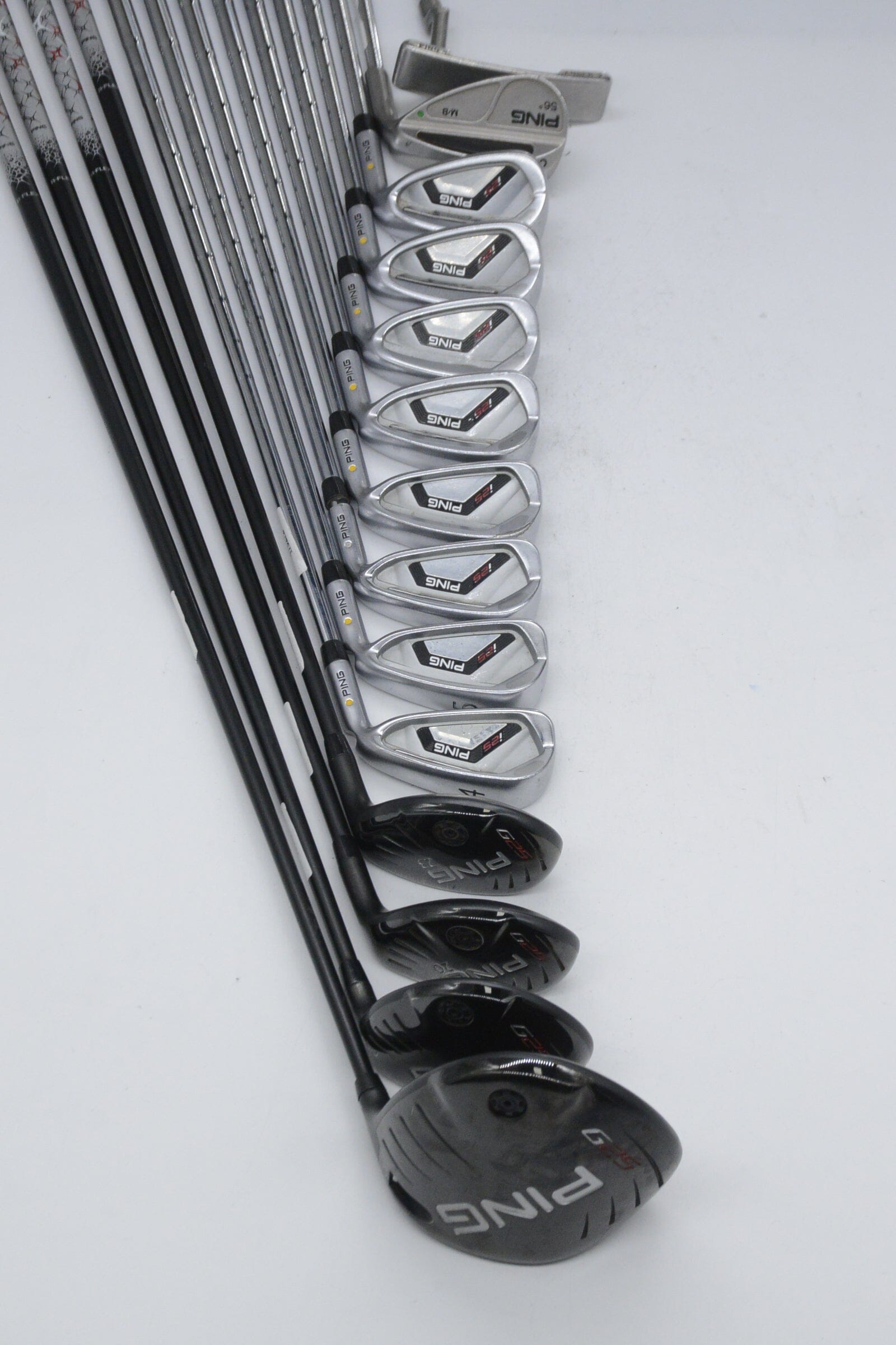 Ping I25 Mixed Full Set R Flex +1" Golf Clubs GolfRoots