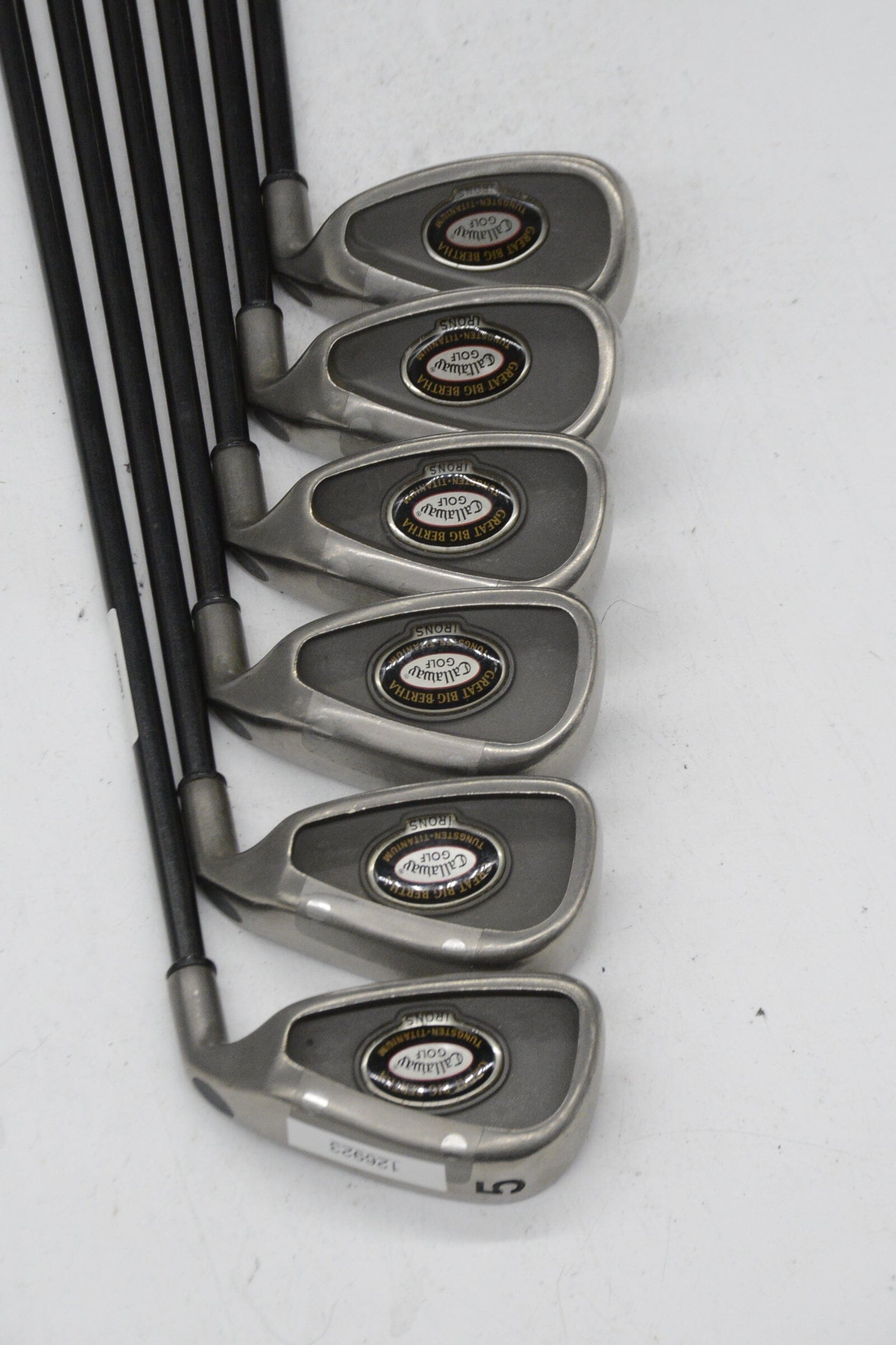 Callaway Great Big Bertha Tungsten Ti 5-6, 8-PW, SW Iron Set R Flex -0.5" Golf Clubs GolfRoots