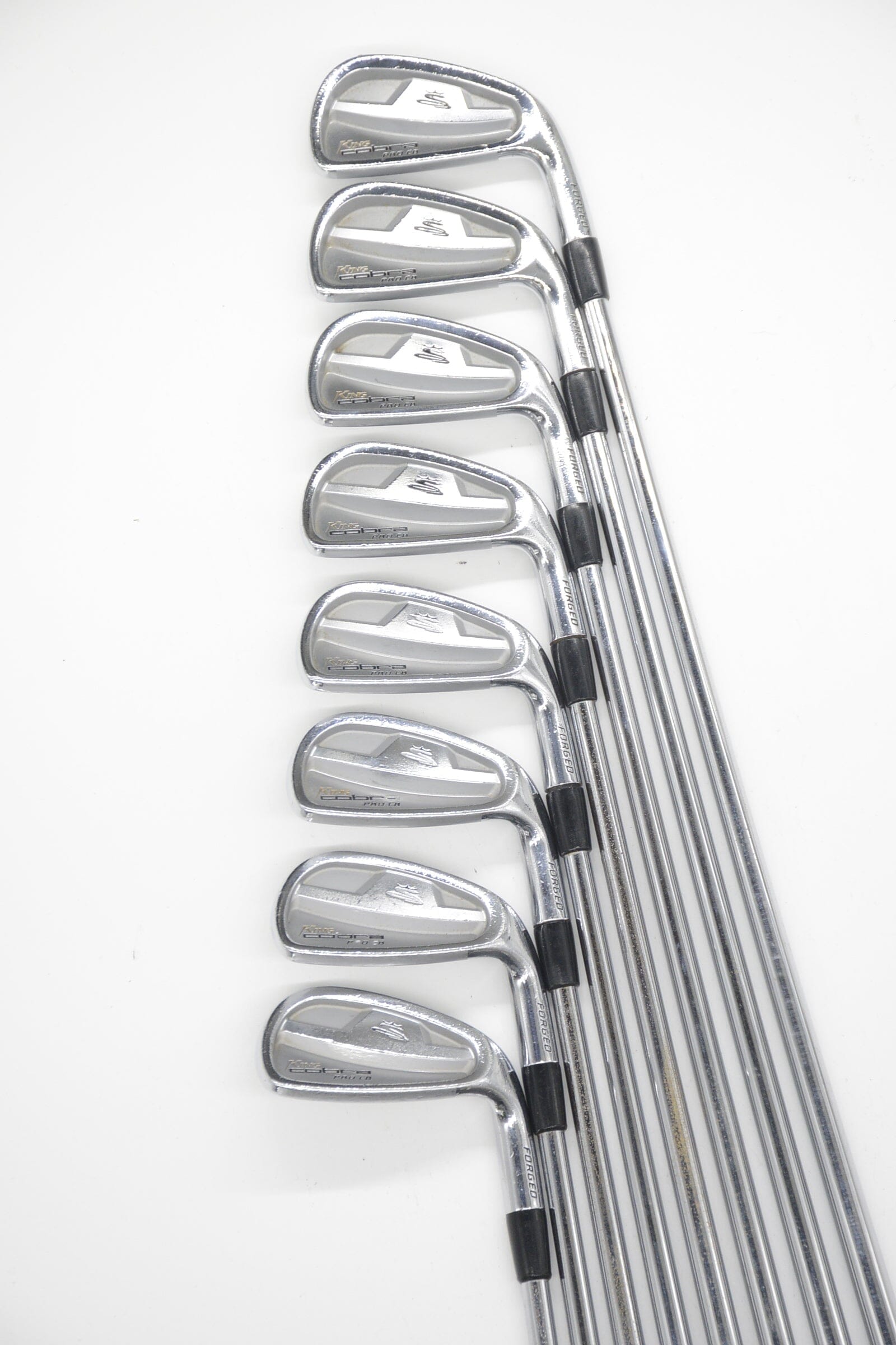 Cobra Pro CB 3-PW Iron Set R Flex Std Length Golf Clubs GolfRoots