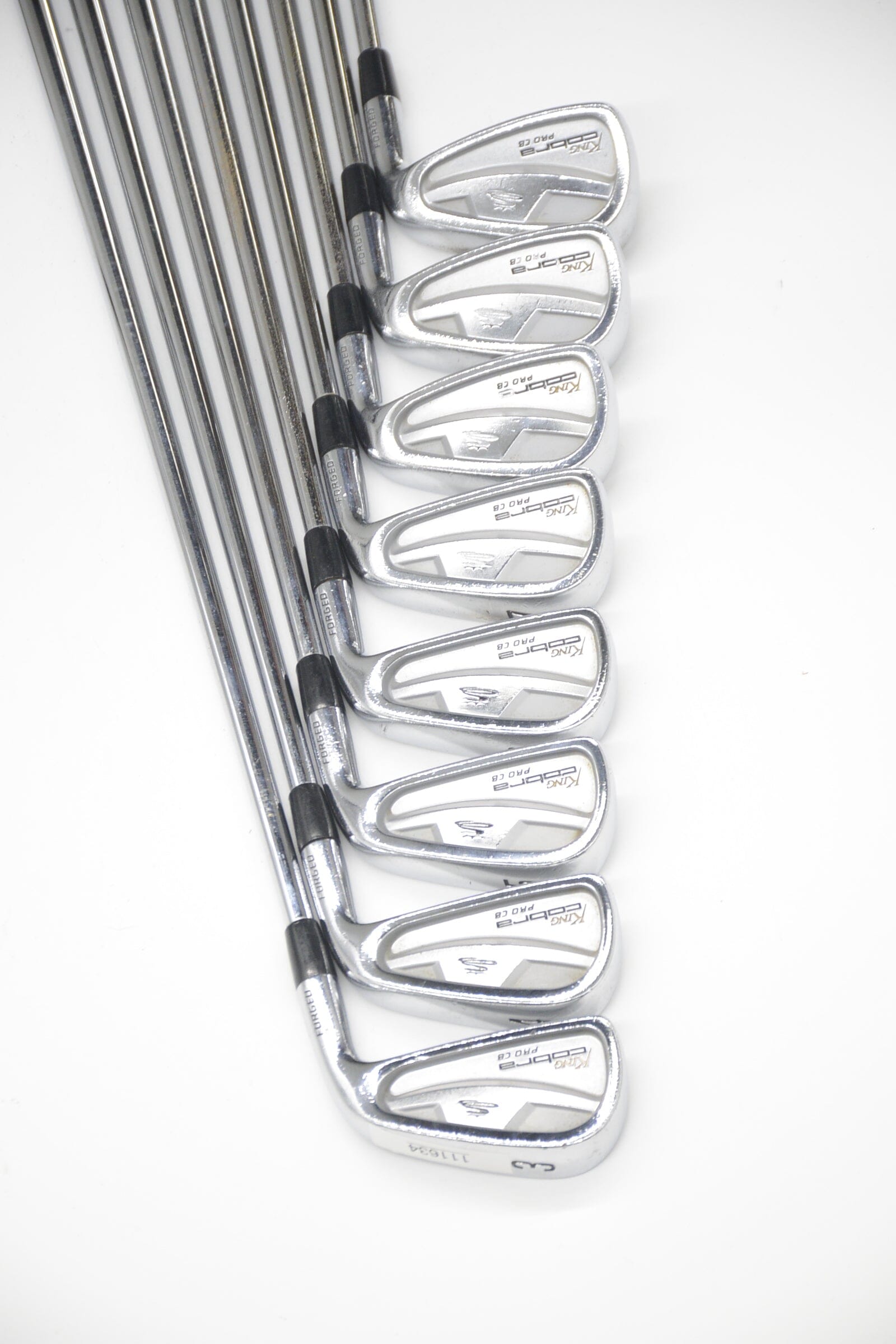 Cobra Pro CB 3-PW Iron Set R Flex Std Length Golf Clubs GolfRoots