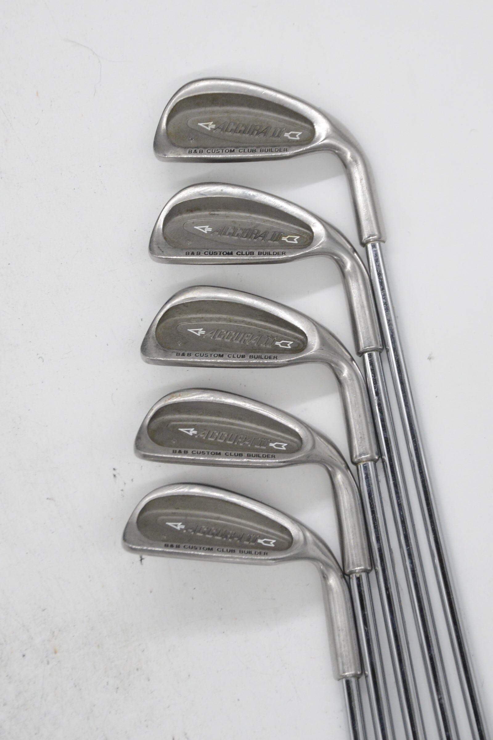 Accura II 5-7, 9-PW Iron Set R Flex -0.5" Golf Clubs GolfRoots