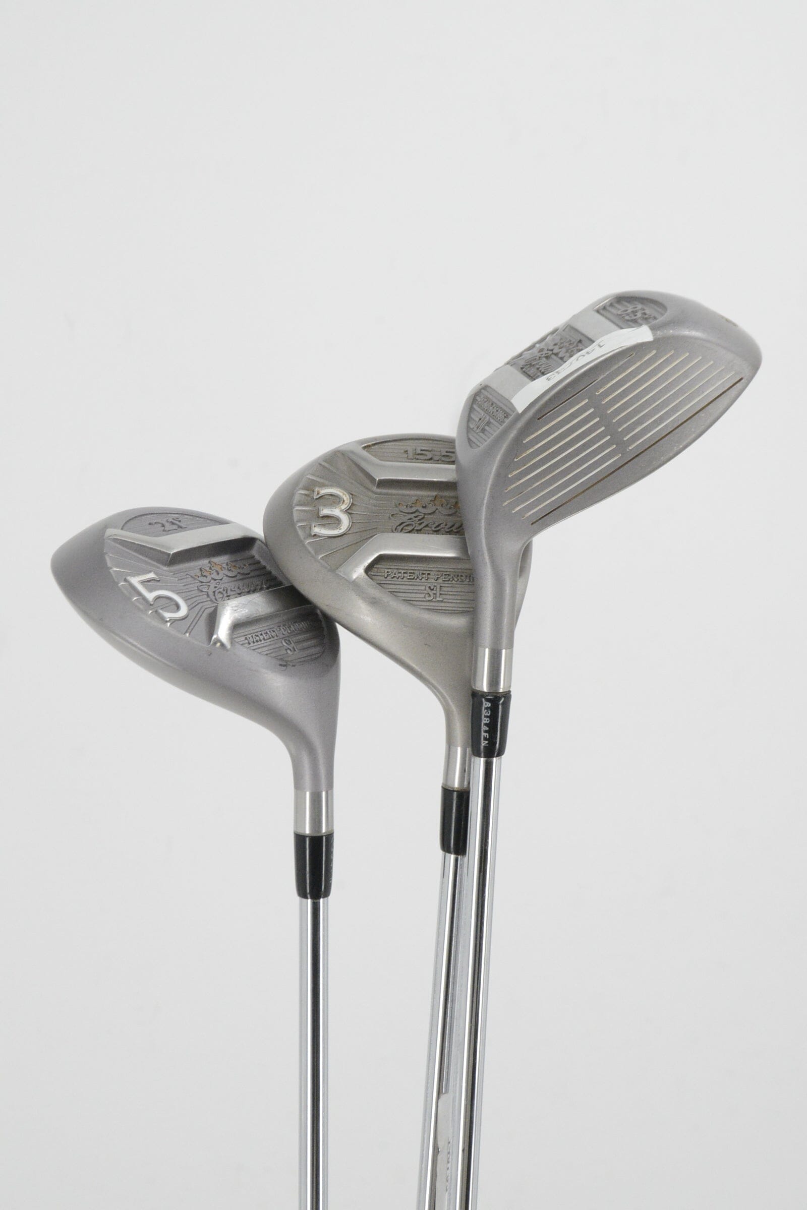 Crown Limited D, 3W, 5W Wood Set R Flex Golf Clubs GolfRoots