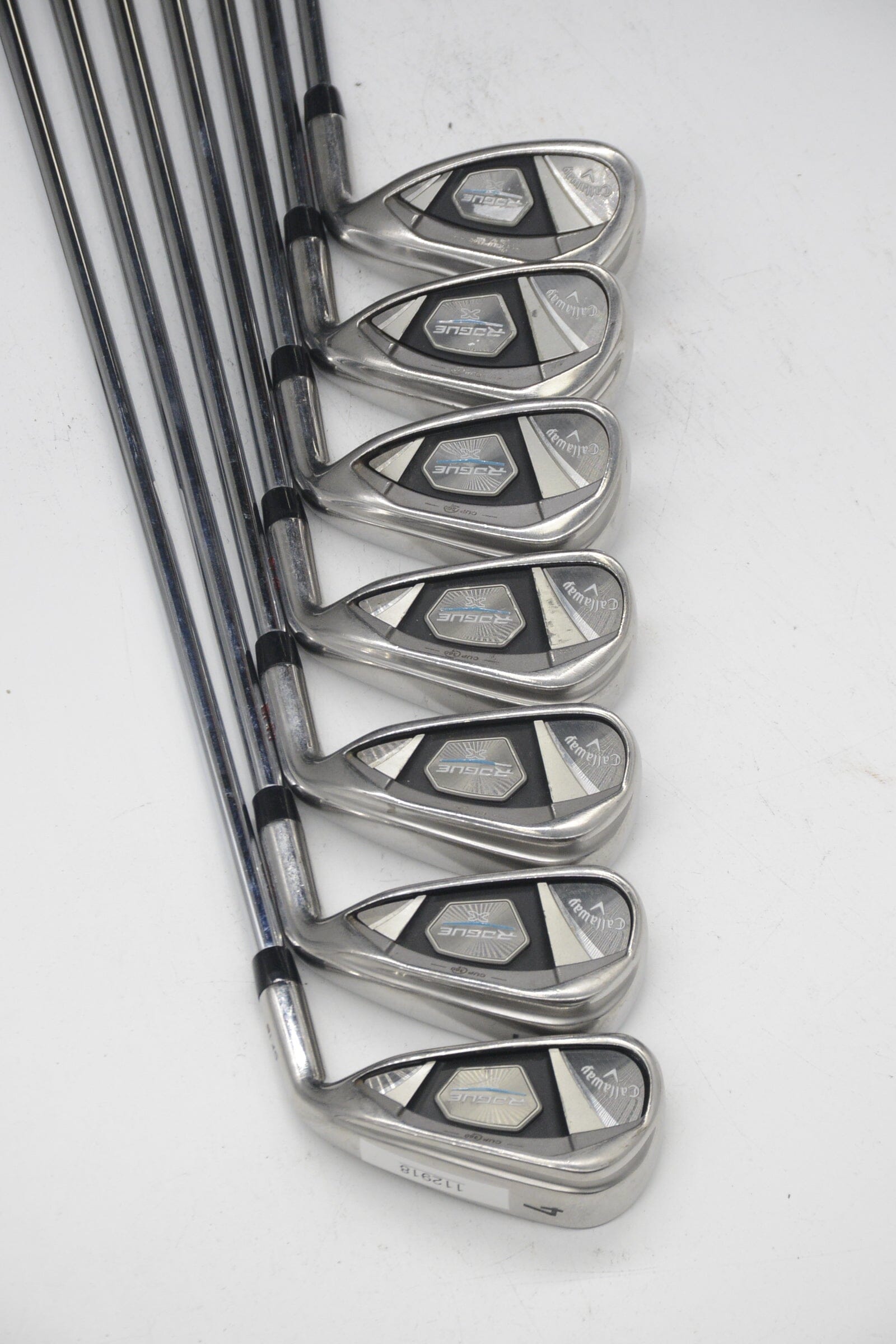 Callaway Rogue X 4-PW Iron Set R Flex +0.25" Golf Clubs GolfRoots