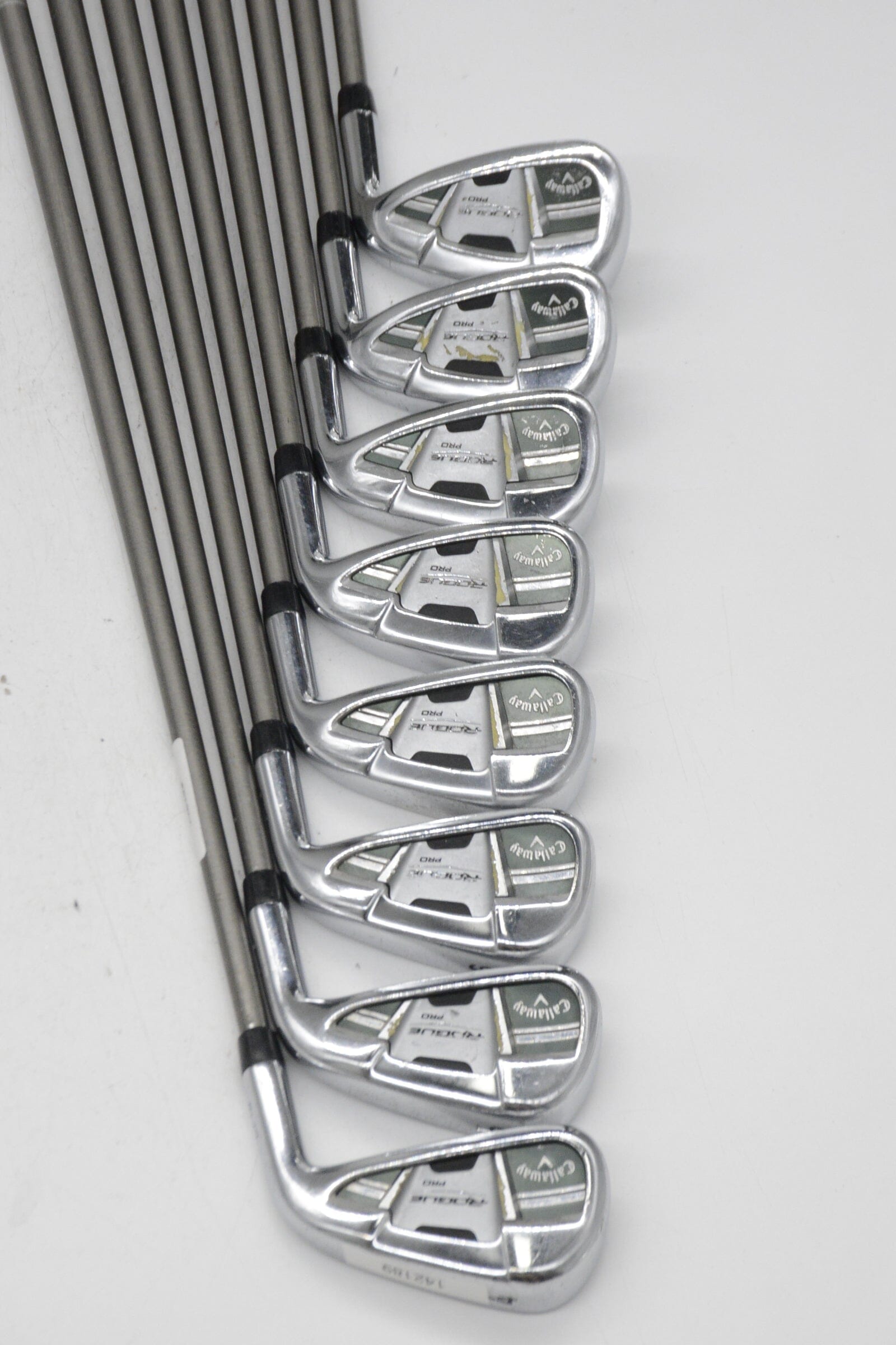 Callaway Rogue Pro 4-AW Iron Set S Flex -0.75" Golf Clubs GolfRoots