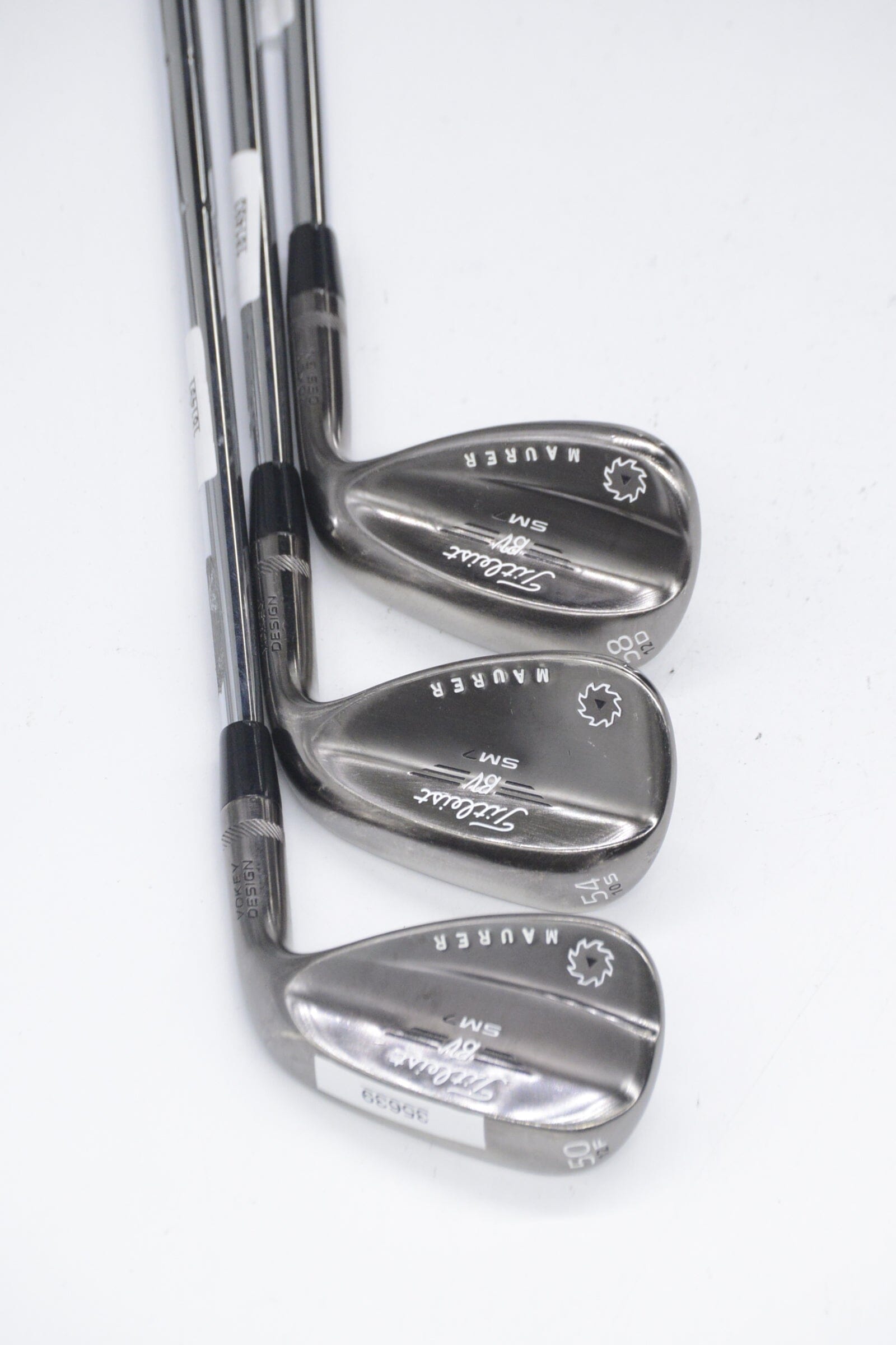 Titleist Vokey SM7 Brushed Steel 50, 54, 58 Degree Wedge Set S Flex Golf Clubs GolfRoots