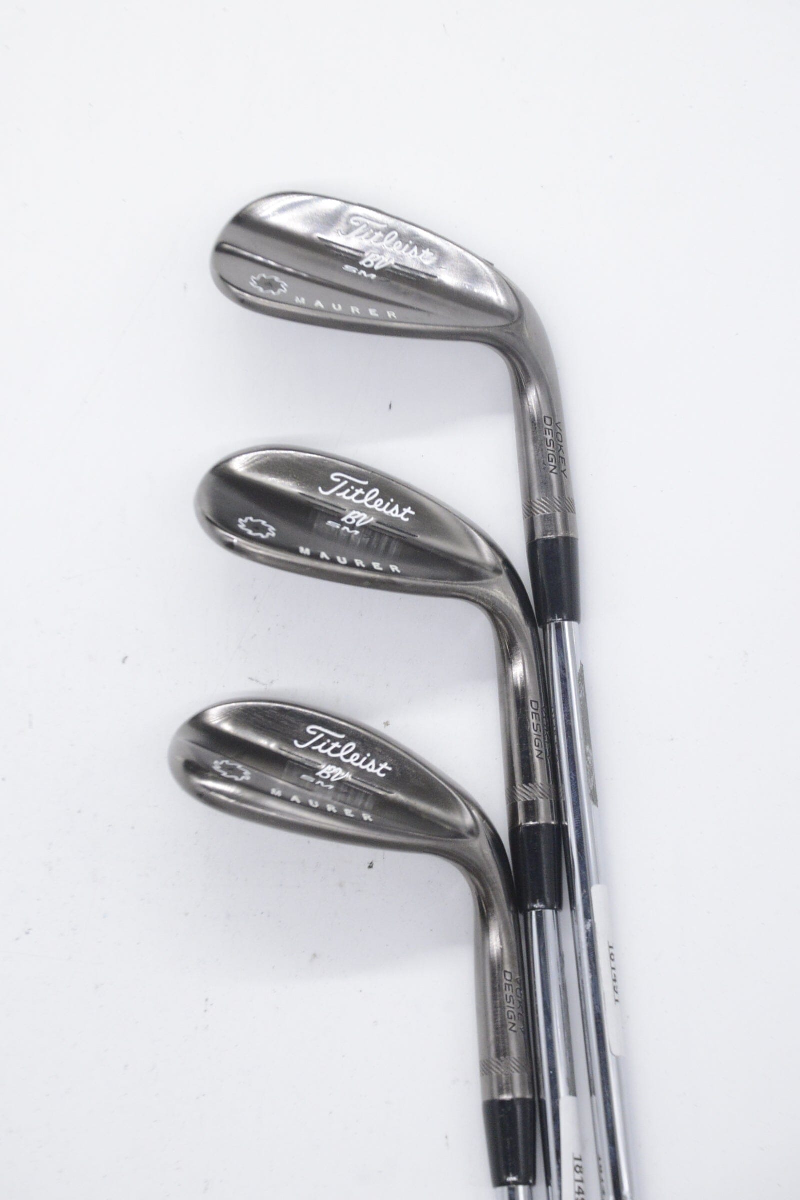 Titleist Vokey SM7 Brushed Steel 50, 54, 58 Degree Wedge Set S Flex Golf Clubs GolfRoots