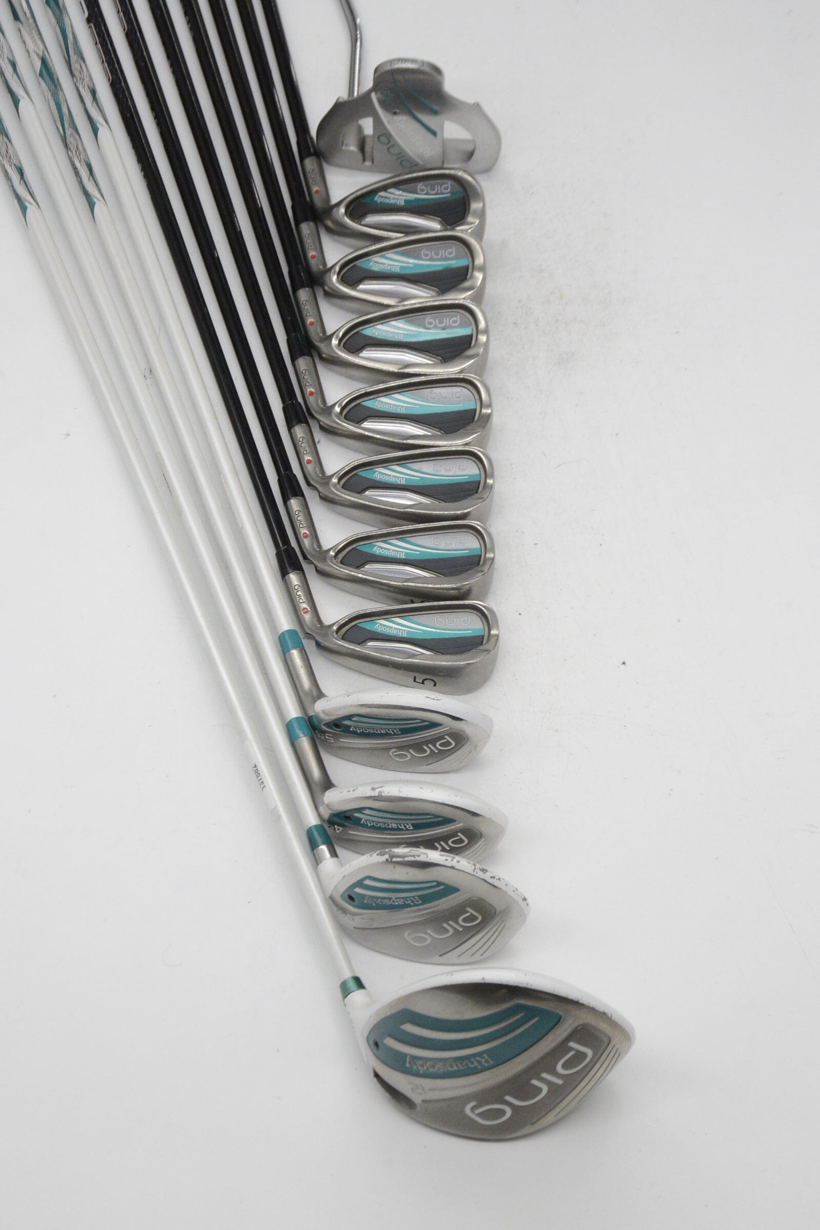 Women's Ping Rhapsody 2015 Mixed Full Set W Flex +0.5" Golf Clubs GolfRoots