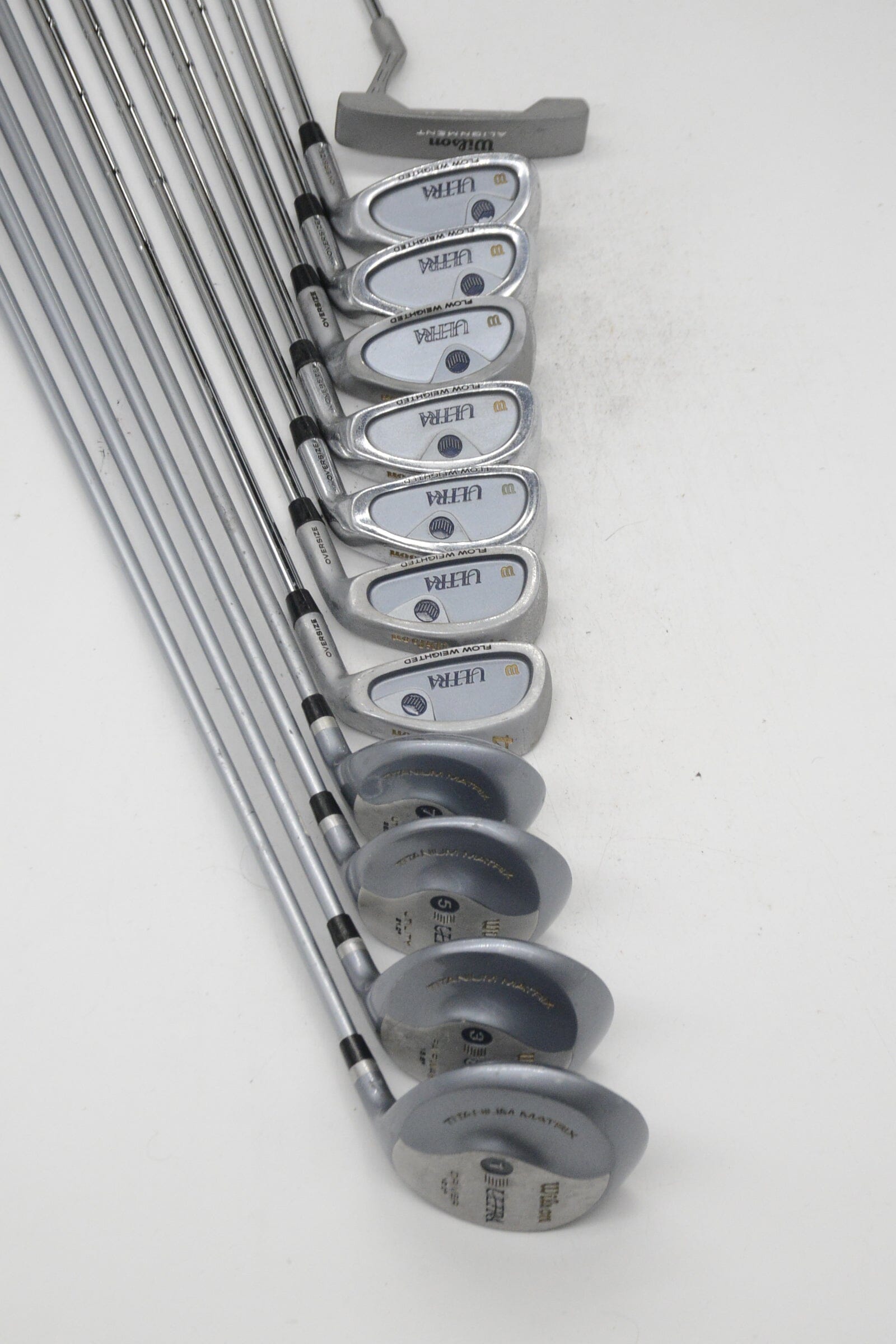 Women's Wilson Ultra Mixed Full Set W Flex -0.25" Golf Clubs GolfRoots