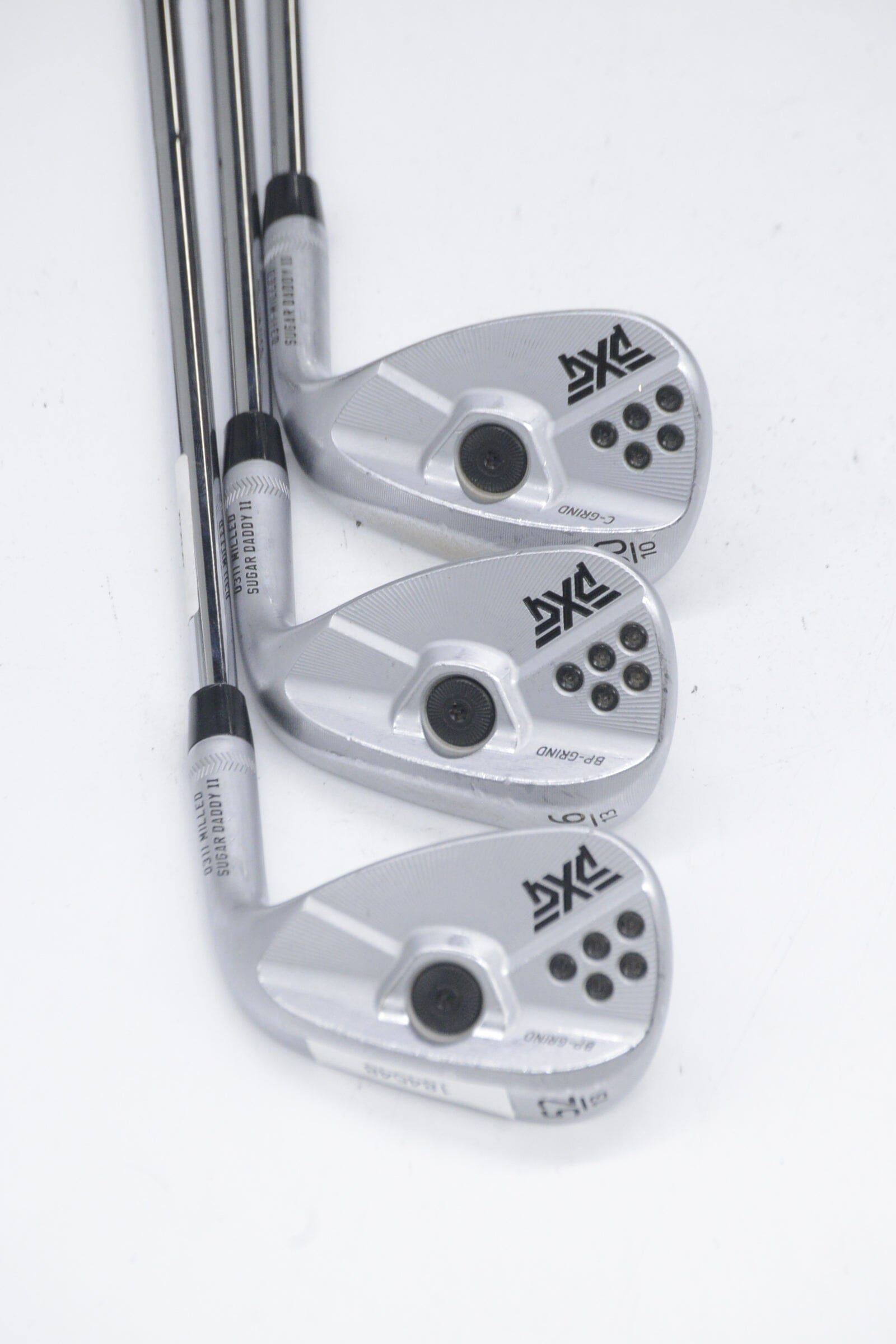 PXG 0311 Sugar Daddy II 52, 56, 60 Degree Wedge Set S Flex Golf Clubs GolfRoots