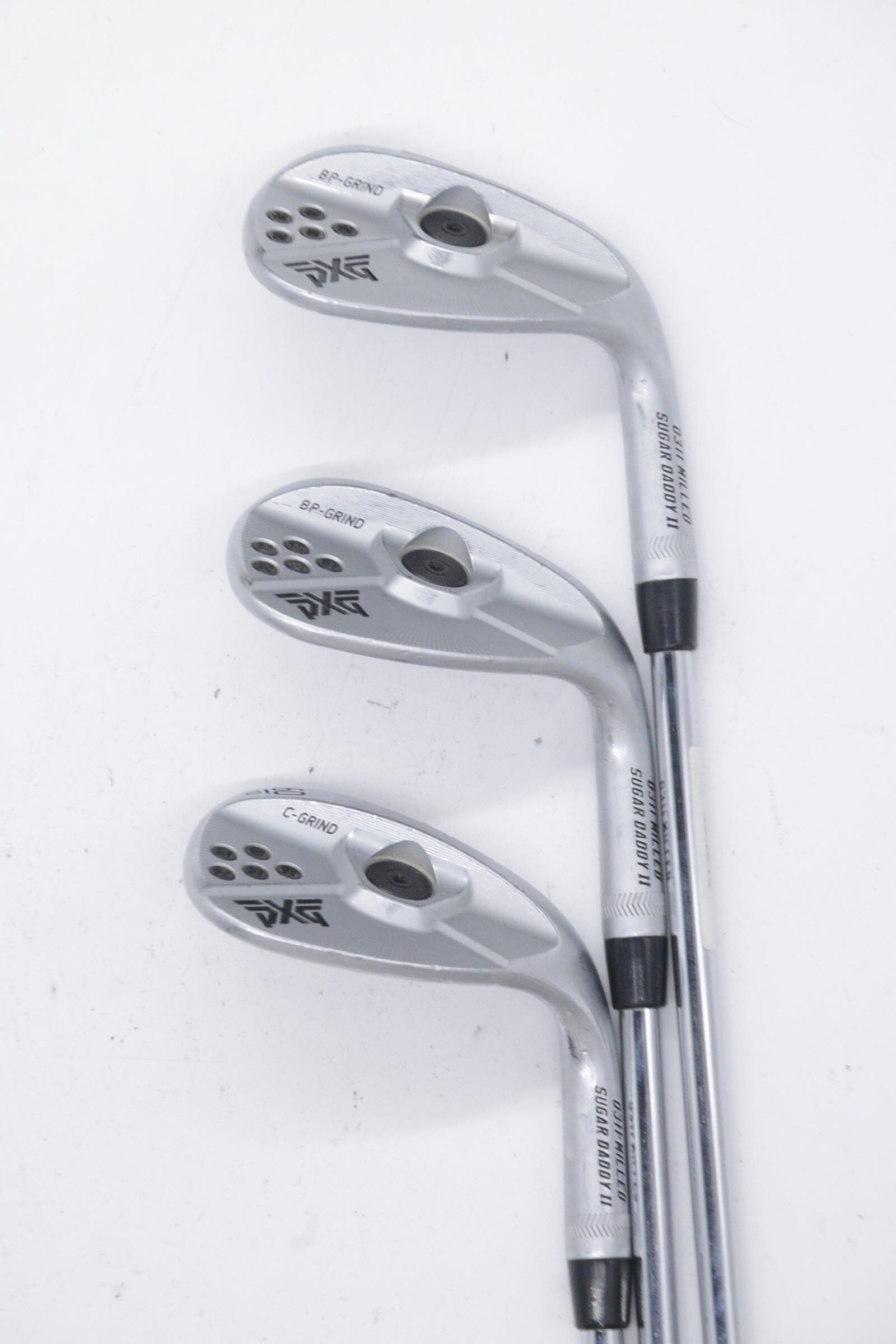 PXG 0311 Sugar Daddy II 52, 56, 60 Degree Wedge Set S Flex Golf Clubs GolfRoots