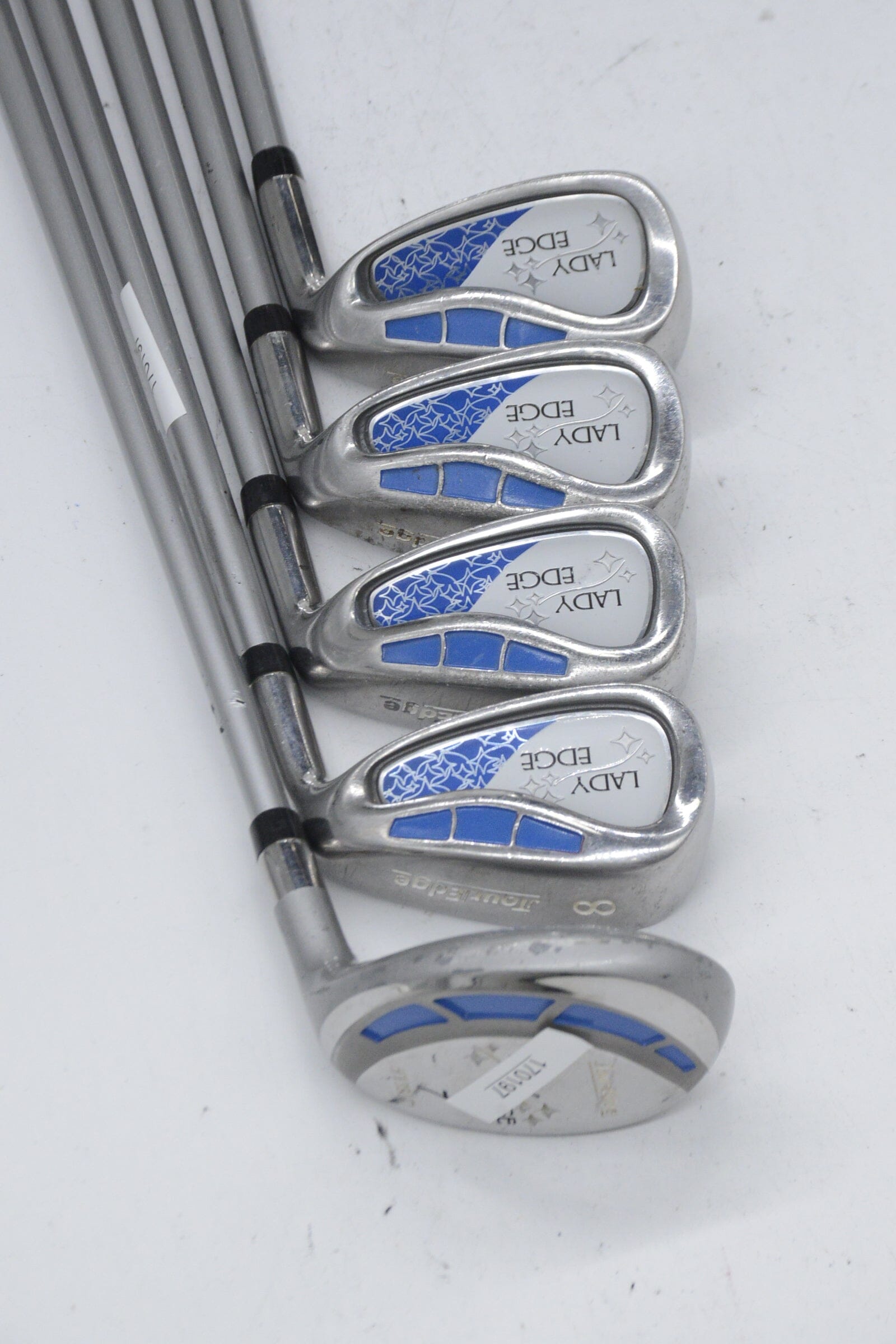 Women's Tour Edge Lady Edge 7-PW, SW Iron Set W Flex Std Length Golf Clubs GolfRoots