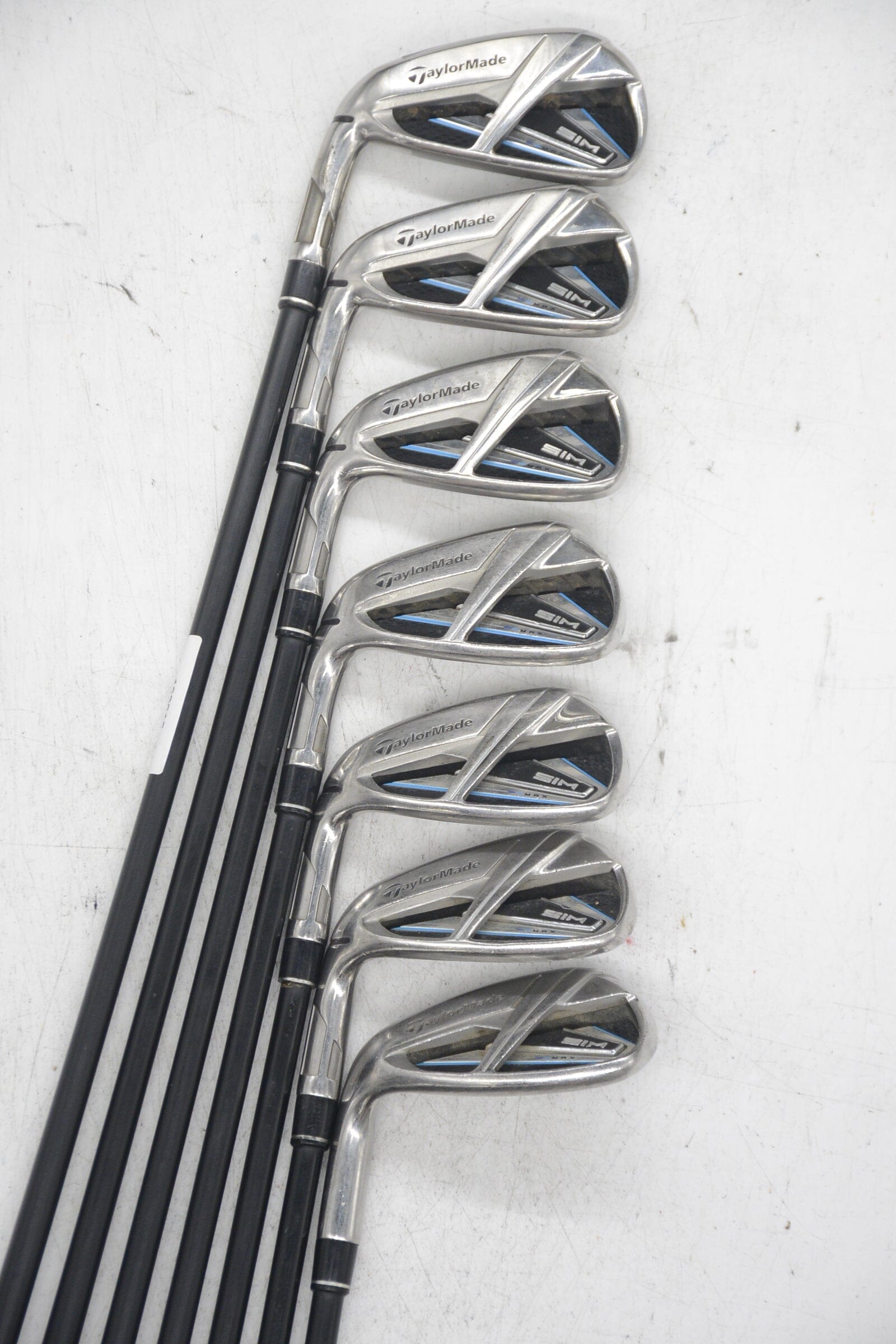 Lefty TaylorMade SIM Max 6-SW Iron Set R Flex 36.5" Golf Clubs GolfRoots