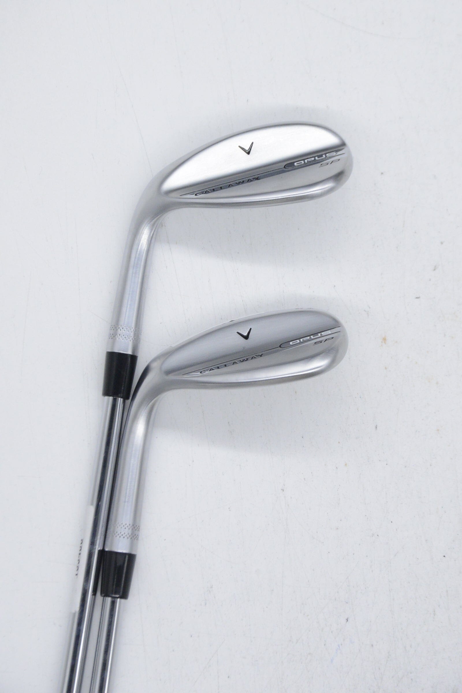 Lefty Callaway OPUS SP Brushed Chrome 56 & 60 Degree Wedge Set S Flex Golf Clubs GolfRoots