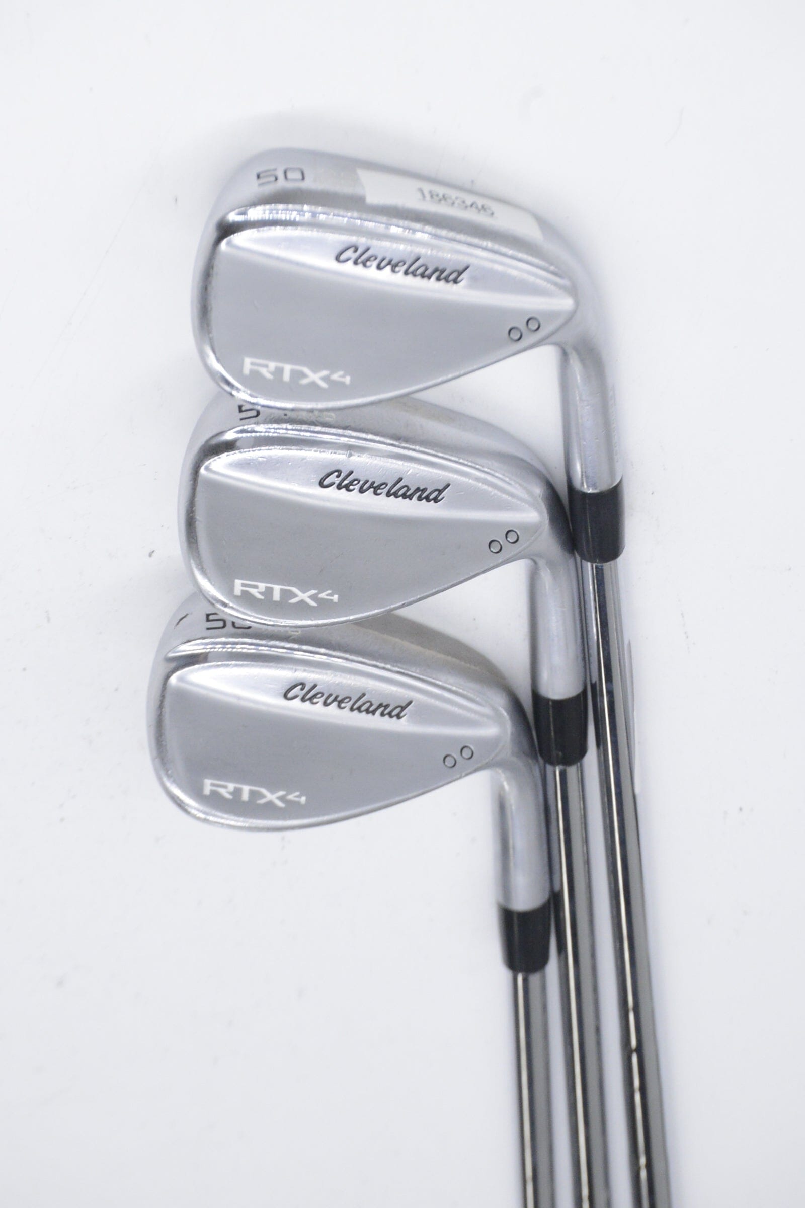 Cleveland RTX 4 Tour Satin 50, 54, 58 Degree Wedge Set Wedge Flex Golf Clubs GolfRoots