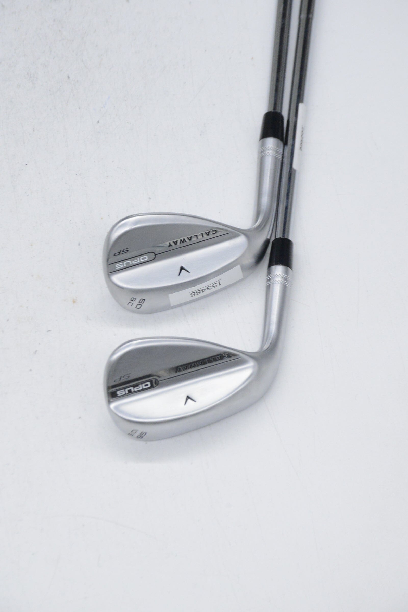 Lefty Callaway OPUS SP Brushed Chrome 56 & 60 Degree Wedge Set S Flex Golf Clubs GolfRoots