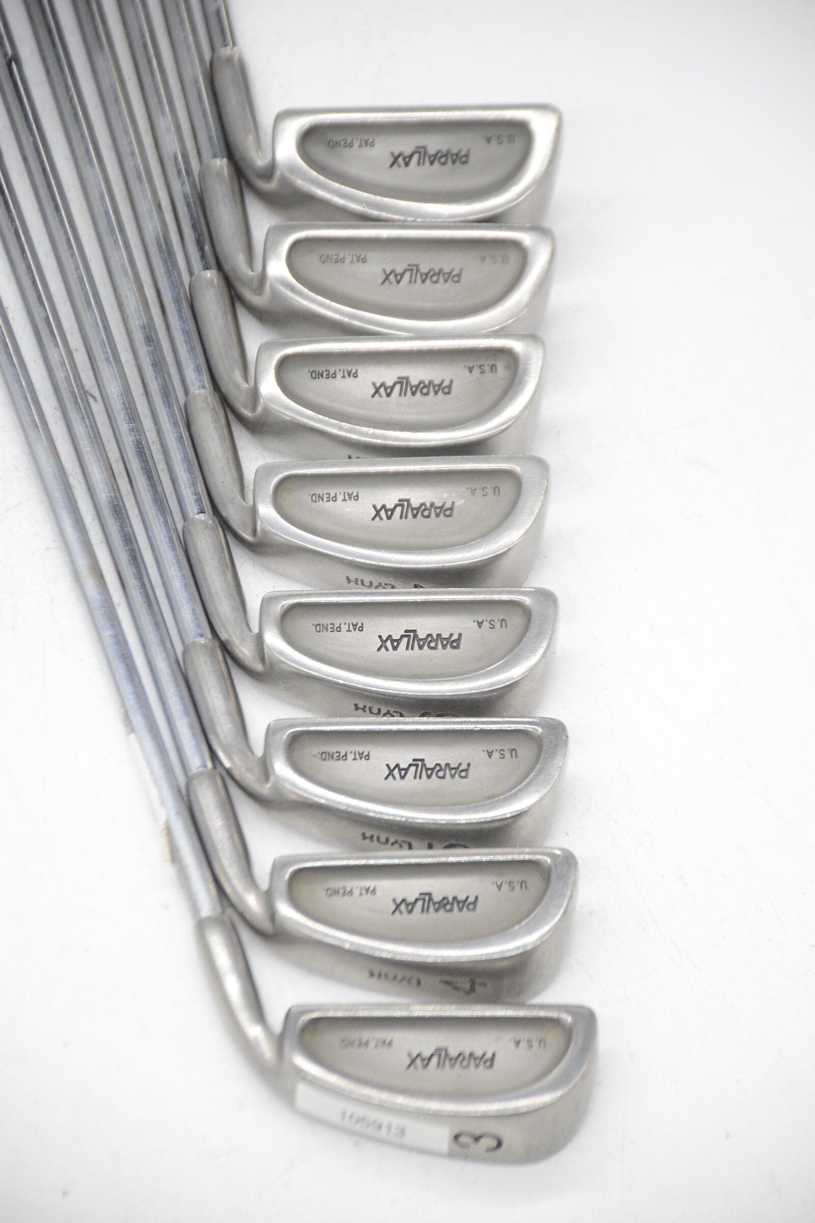 Lynx Parallax 3-PW Iron Set S Flex Std Length Golf Clubs GolfRoots