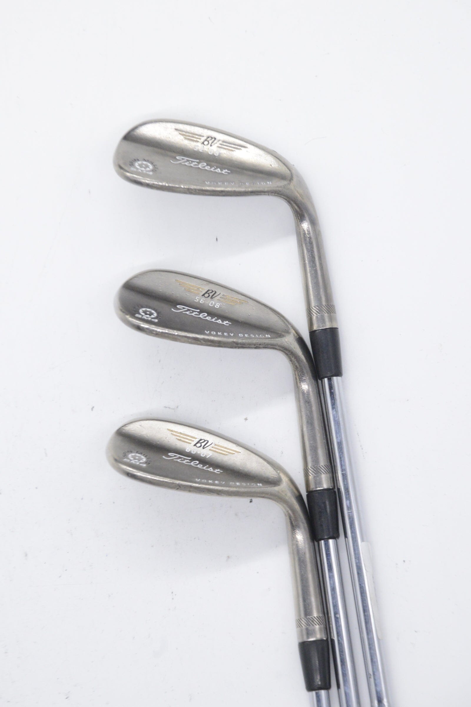 Titleist Vokey SM4 Black Nickel 52, 56, 60 Degree Wedge Set Wedge Flex Golf Clubs GolfRoots