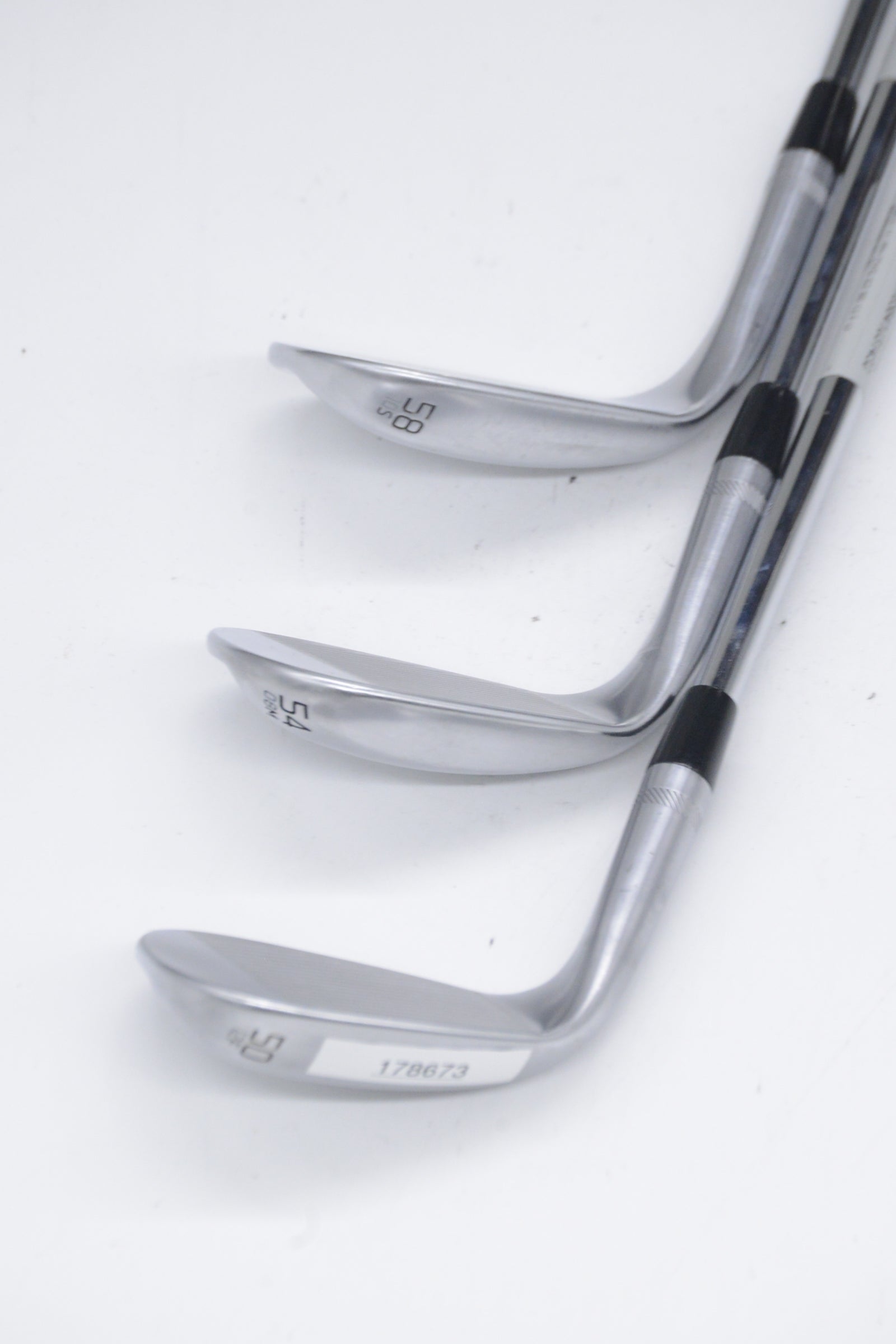 Titleist Vokey SM10 Tour Chrome 50, 54, 58 Degree Wedge Set Wedge Flex