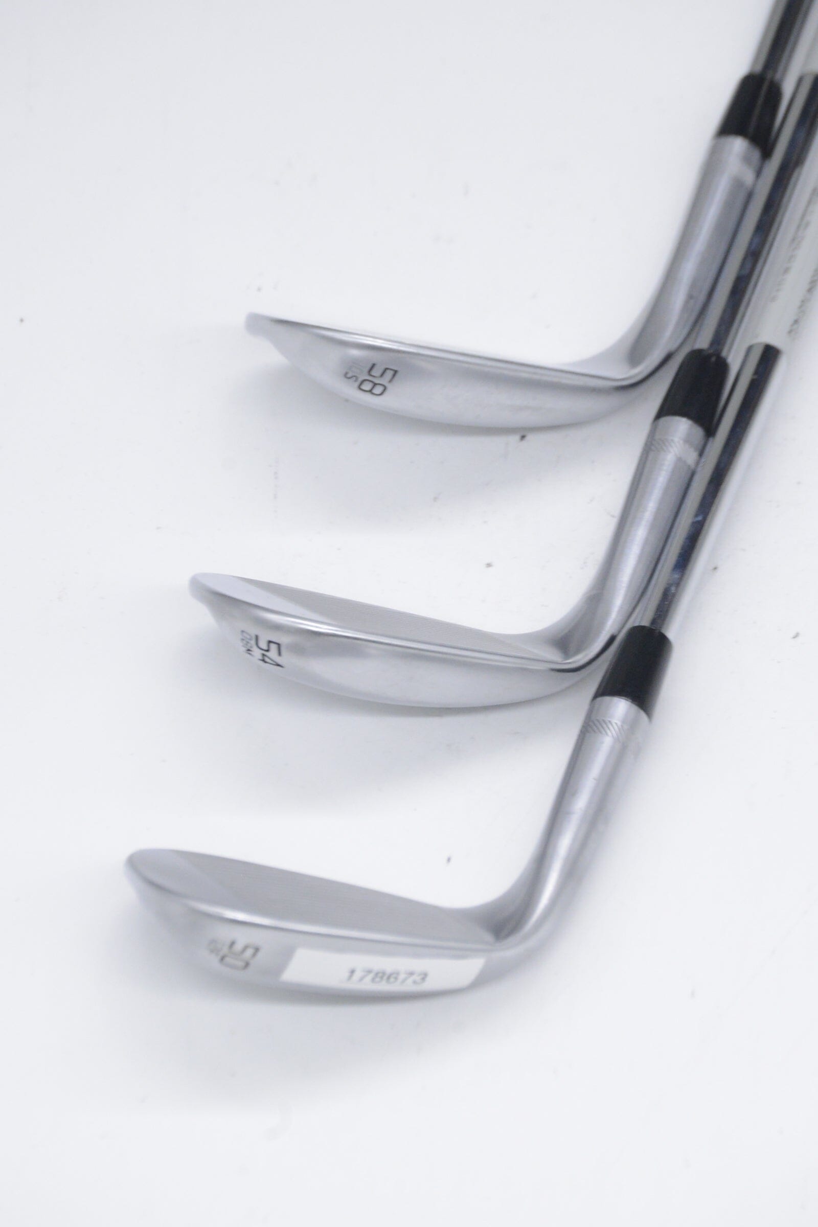 Titleist Vokey SM10 Tour Chrome 50, 54, 58 Degree Wedge Set Wedge Flex Golf Clubs GolfRoots