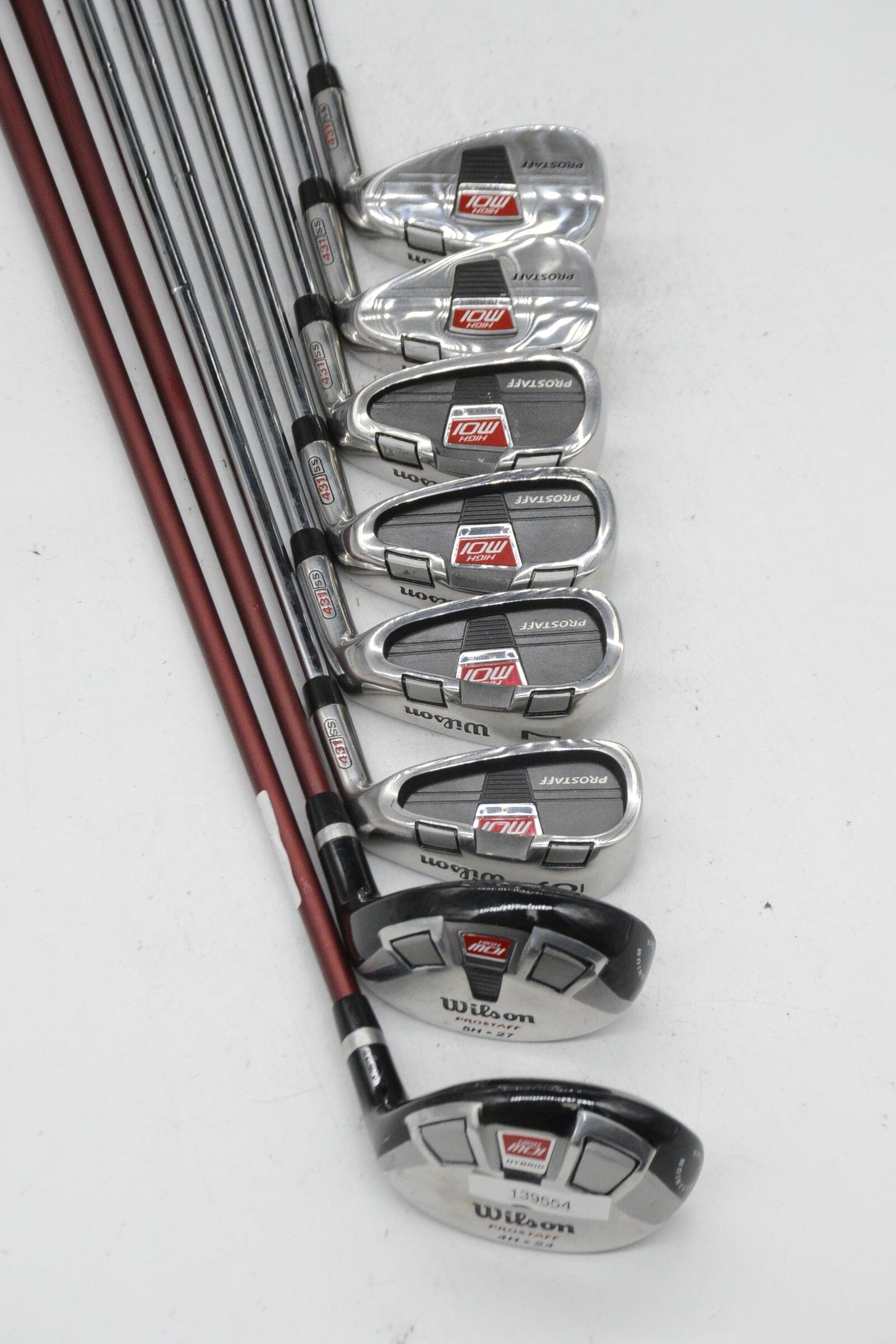 Wilson Pro Staff Hybrid 4H-5H, 6-PW, SW Iron Set R Flex Std Length Golf Clubs GolfRoots