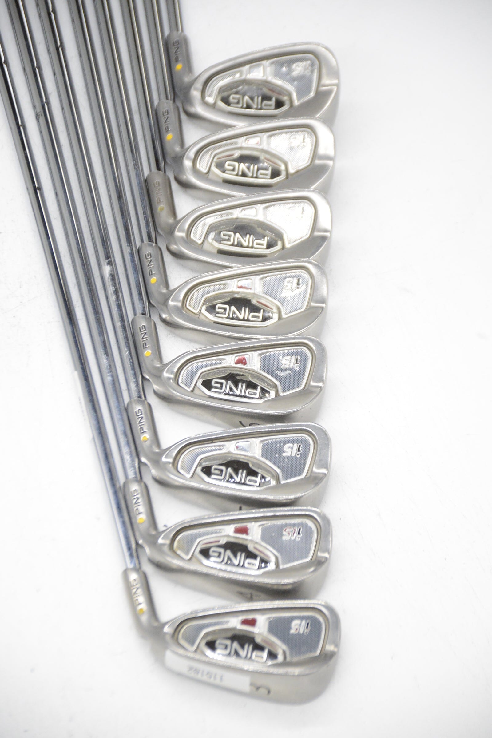 Ping I15 3-PW Iron Set S Flex +0.25" Golf Clubs GolfRoots