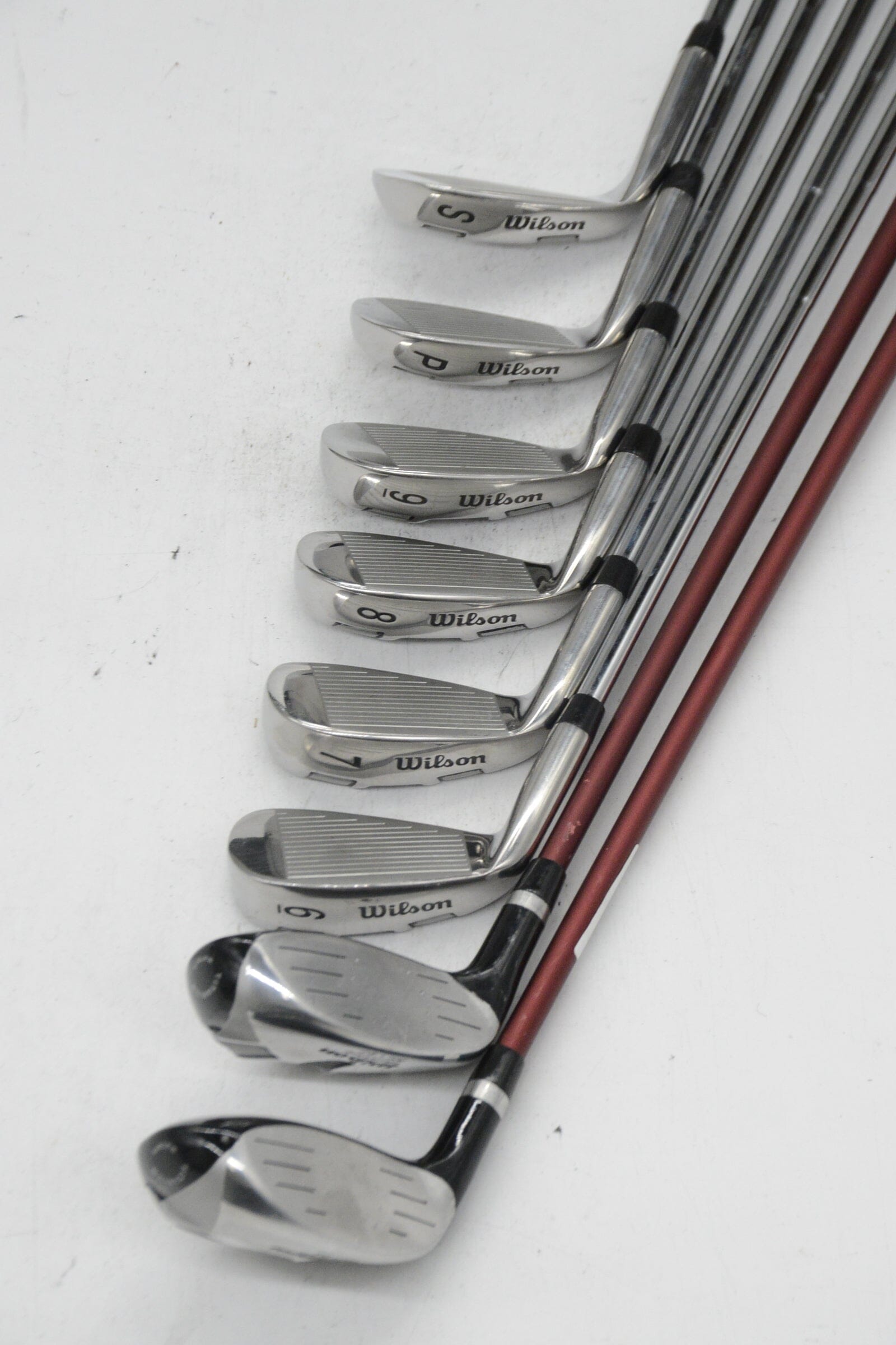 Wilson Pro Staff Hybrid 4H-5H, 6-PW, SW Iron Set R Flex Std Length Golf Clubs GolfRoots