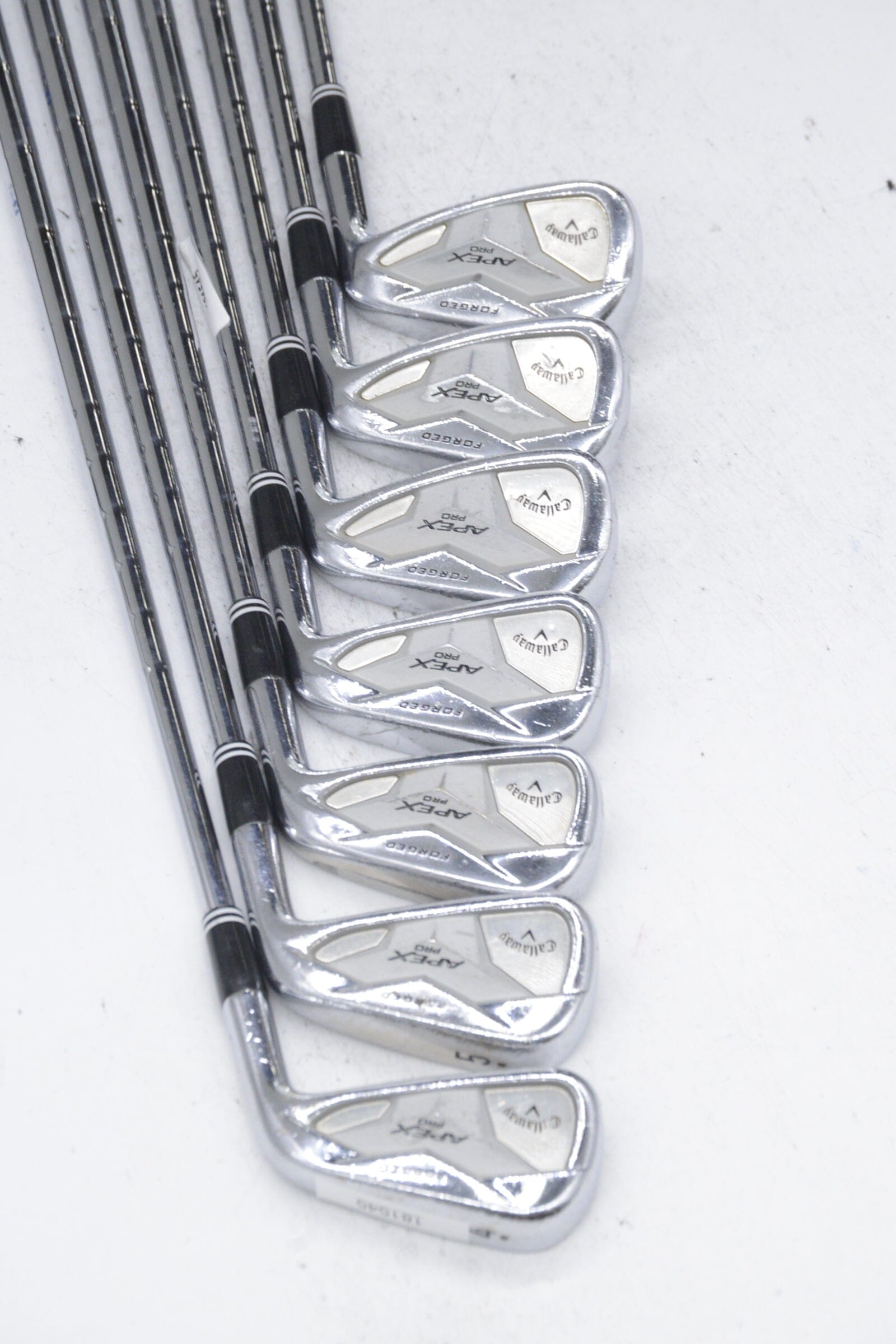 Callaway Apex Pro 19 4-PW Iron Set X Flex -0.25" Golf Clubs GolfRoots