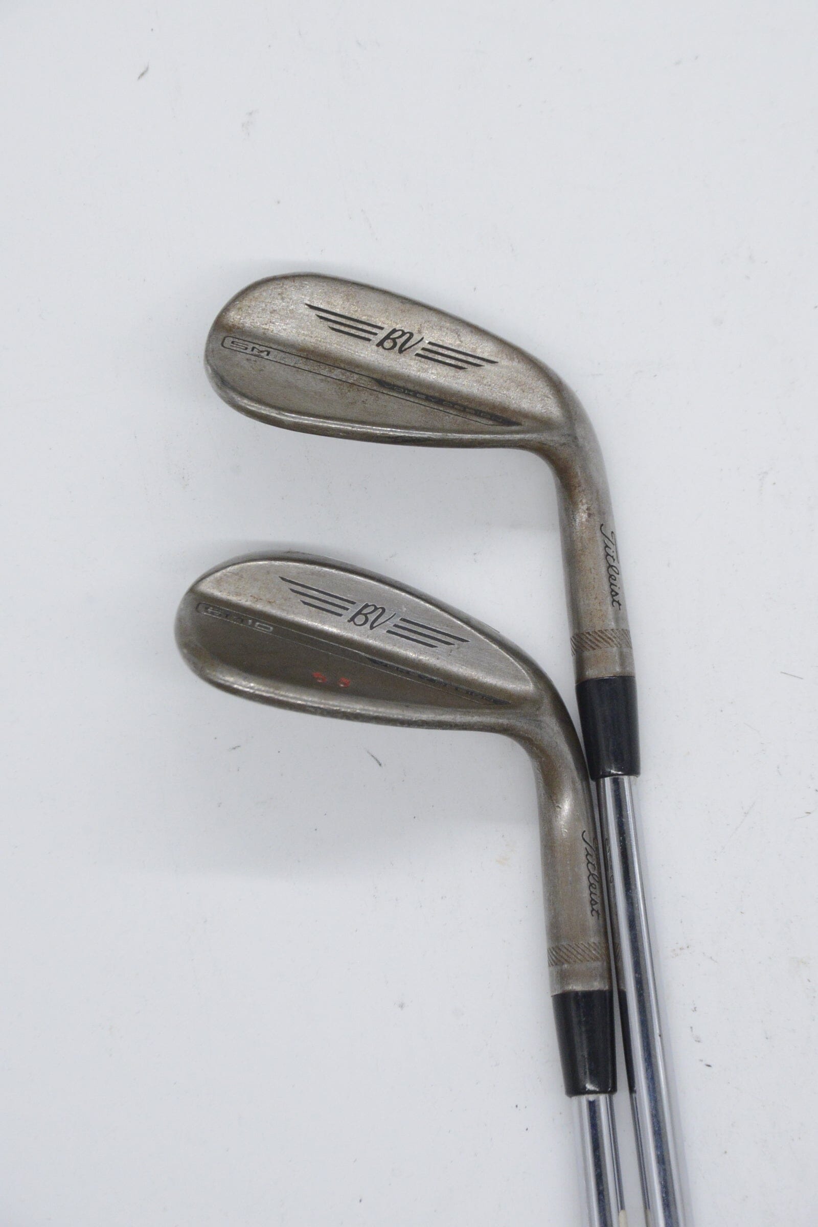 Titleist Vokey SM10 Raw 50 & 54 Degree Wedge Set S Flex Golf Clubs GolfRoots