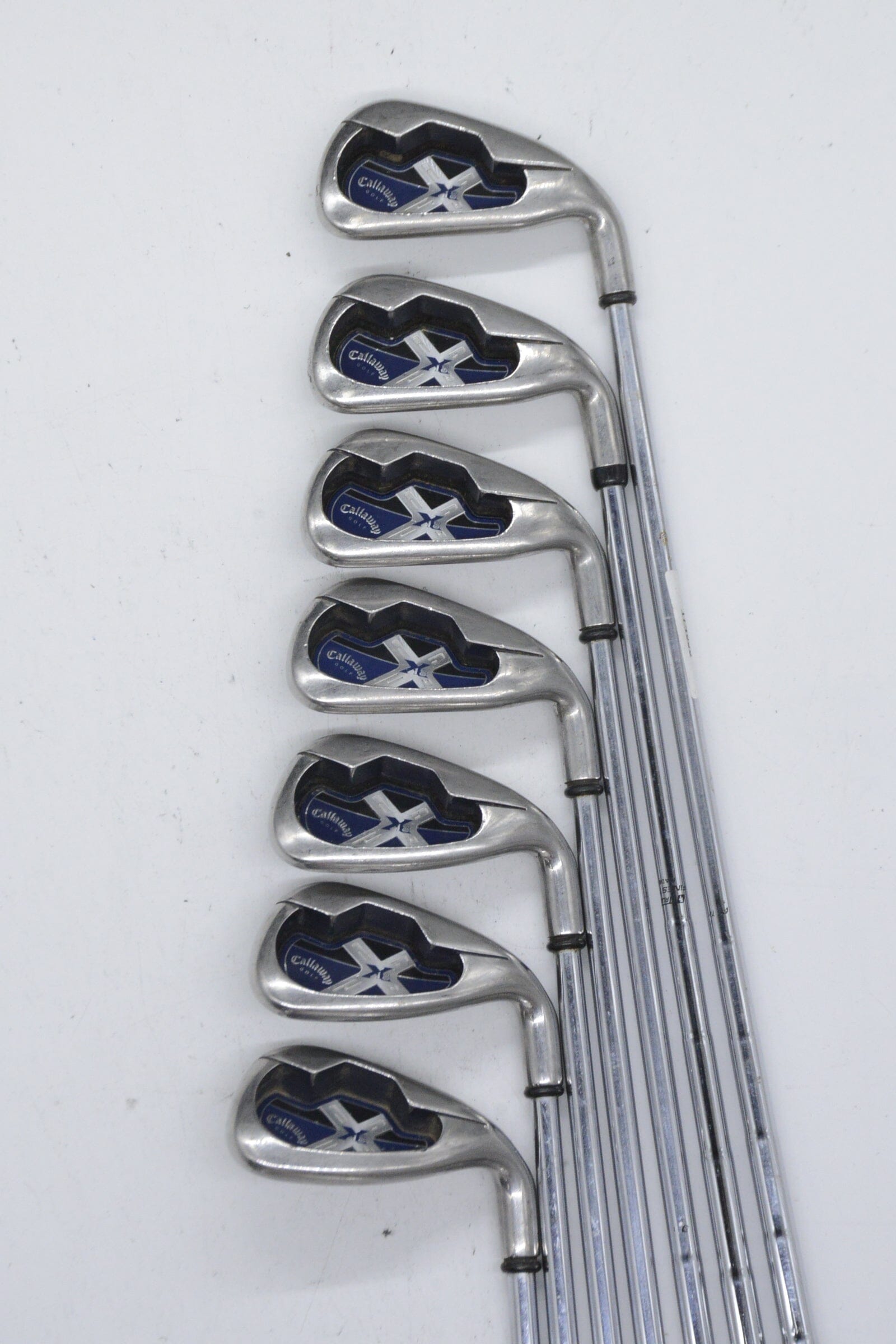 Callaway X-18 4-PW Iron Set Uniflex +0.5" Golf Clubs GolfRoots