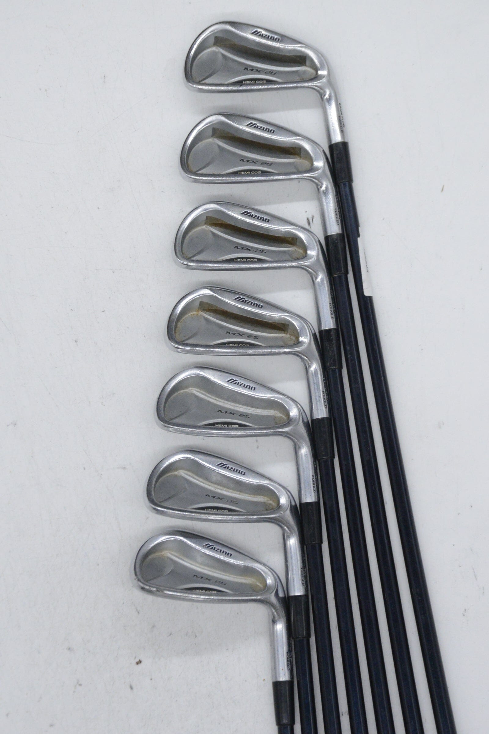 Mizuno MX-25 4-PW Iron Set R Flex -0.5" Golf Clubs GolfRoots