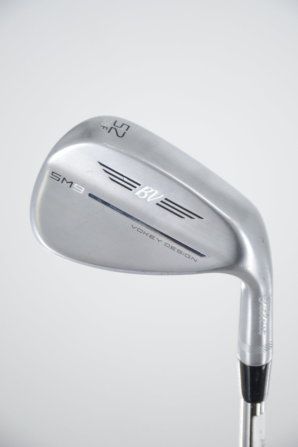 Titleist Vokey SM9 Tour Chrome 52 Degree Wedge Wedge Flex 35.25" Golf Wedges Titleist