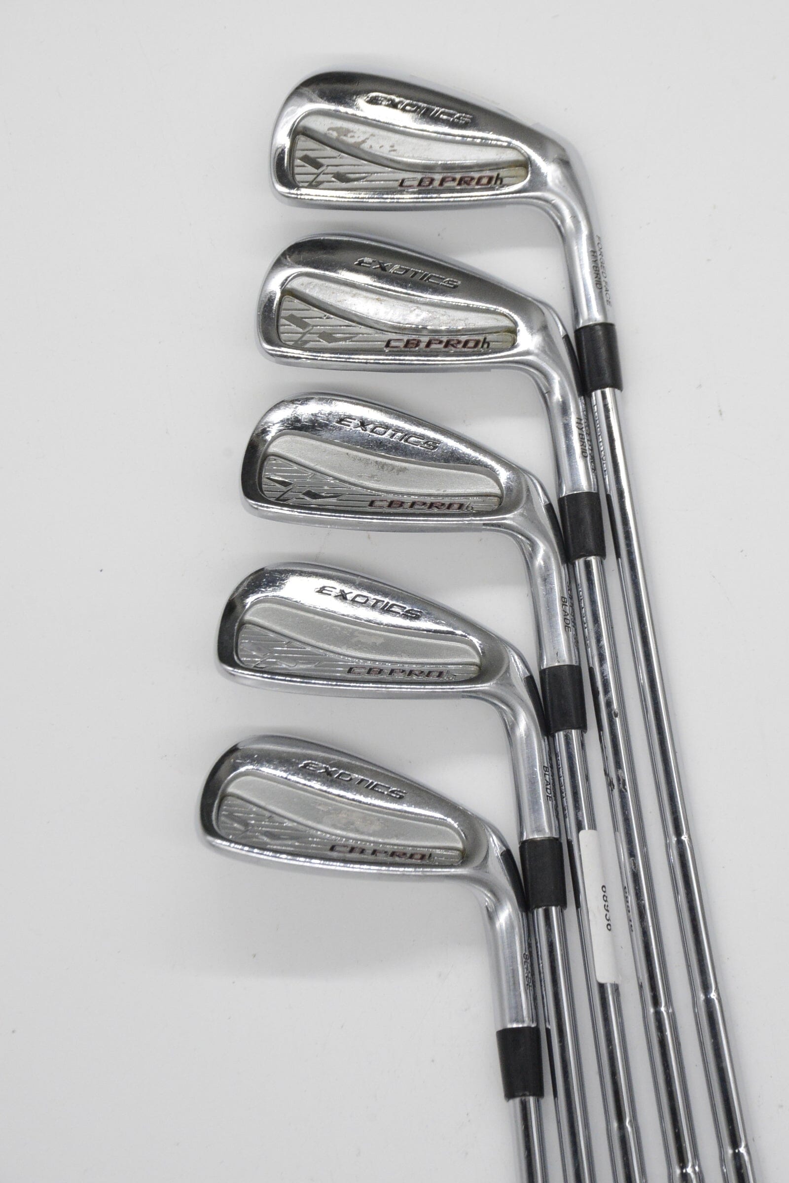 Tour Edge Exotics CB Pro H 6-PW Iron Set S Flex Std Length Golf Clubs GolfRoots