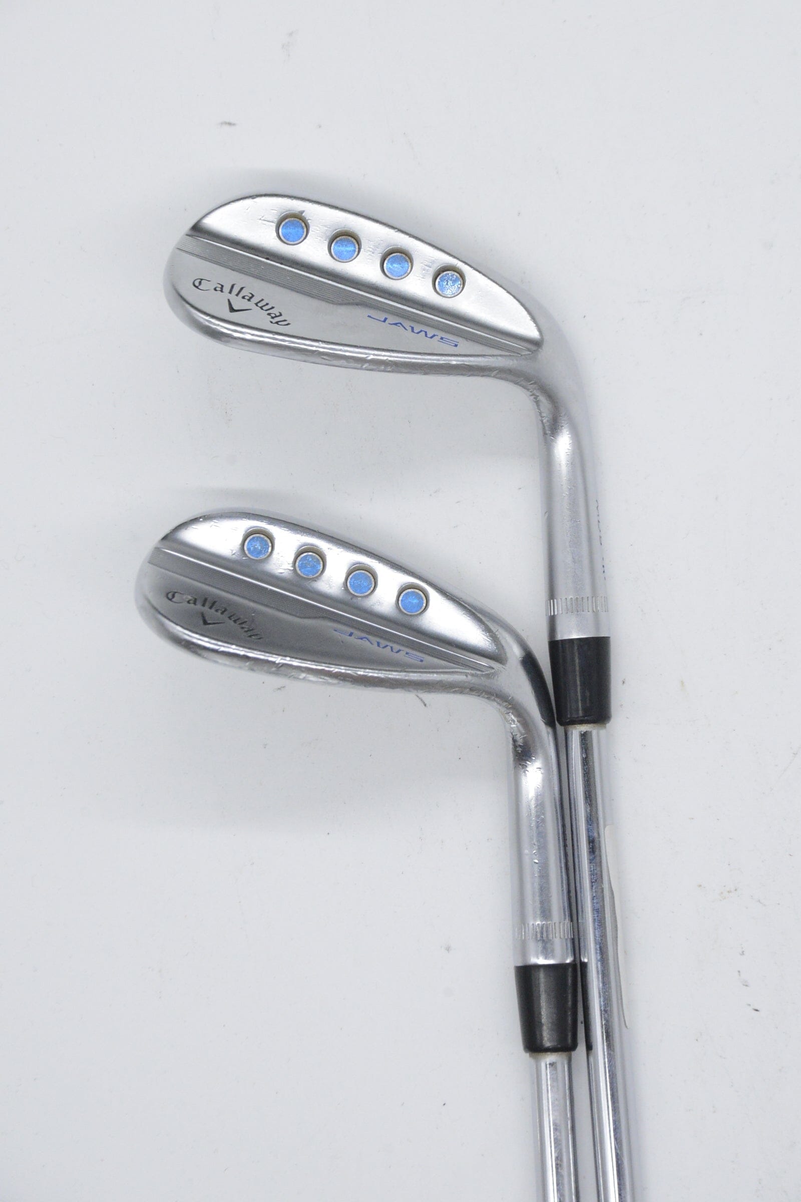 Callaway Jaws MD5 Chrome 56 & 60 Degree Wedge Set R Flex Golf Clubs GolfRoots