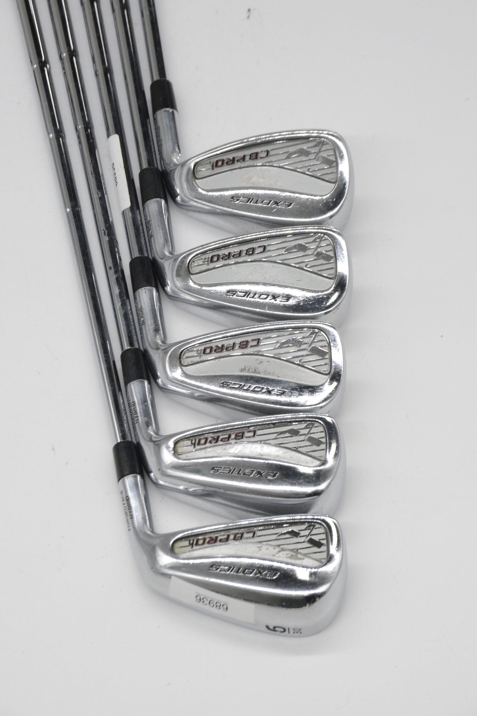 Tour Edge Exotics CB Pro H 6-PW Iron Set S Flex Std Length Golf Clubs GolfRoots