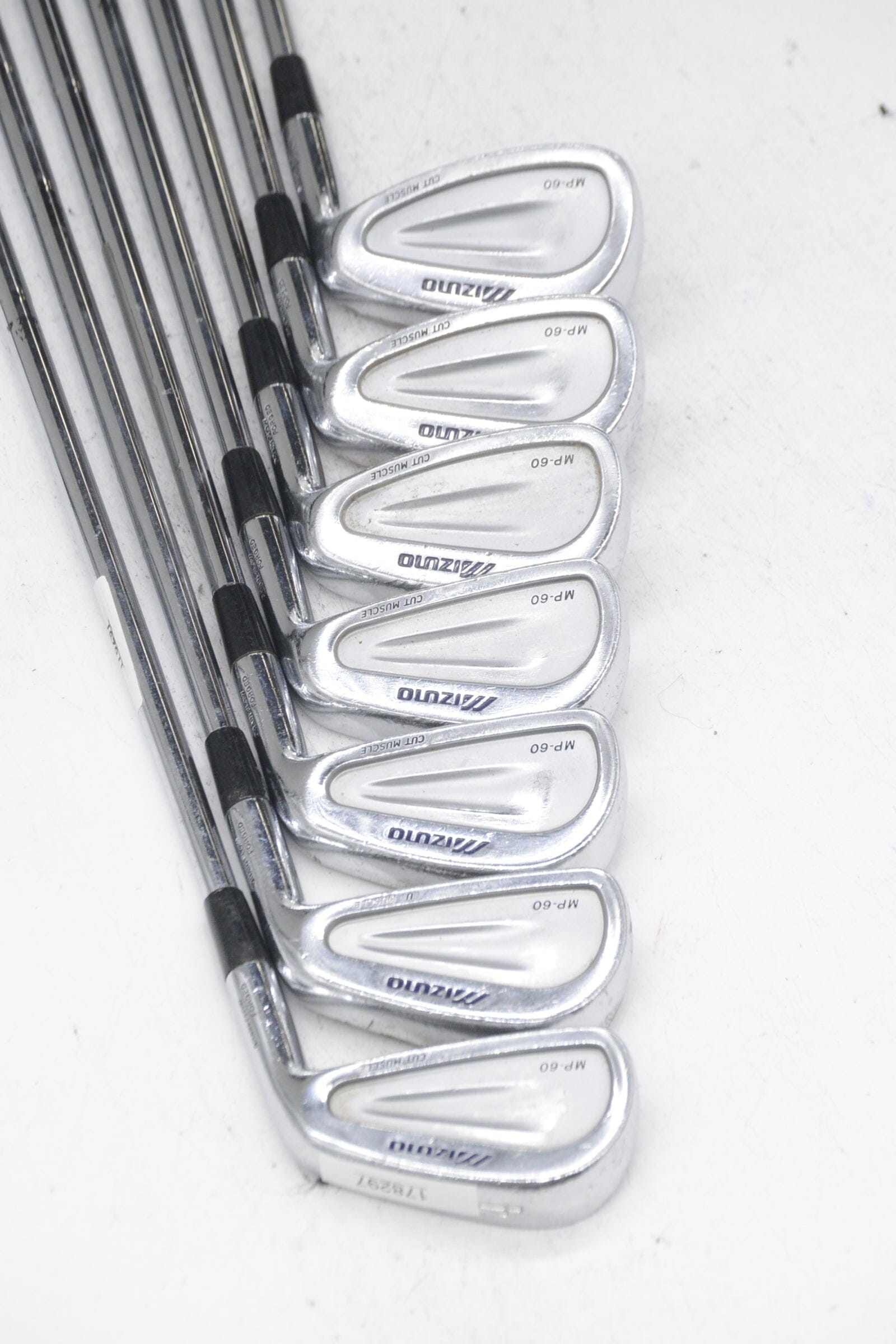 Mizuno MP-60 4-PW Iron Set S Flex -0.25" Golf Clubs GolfRoots