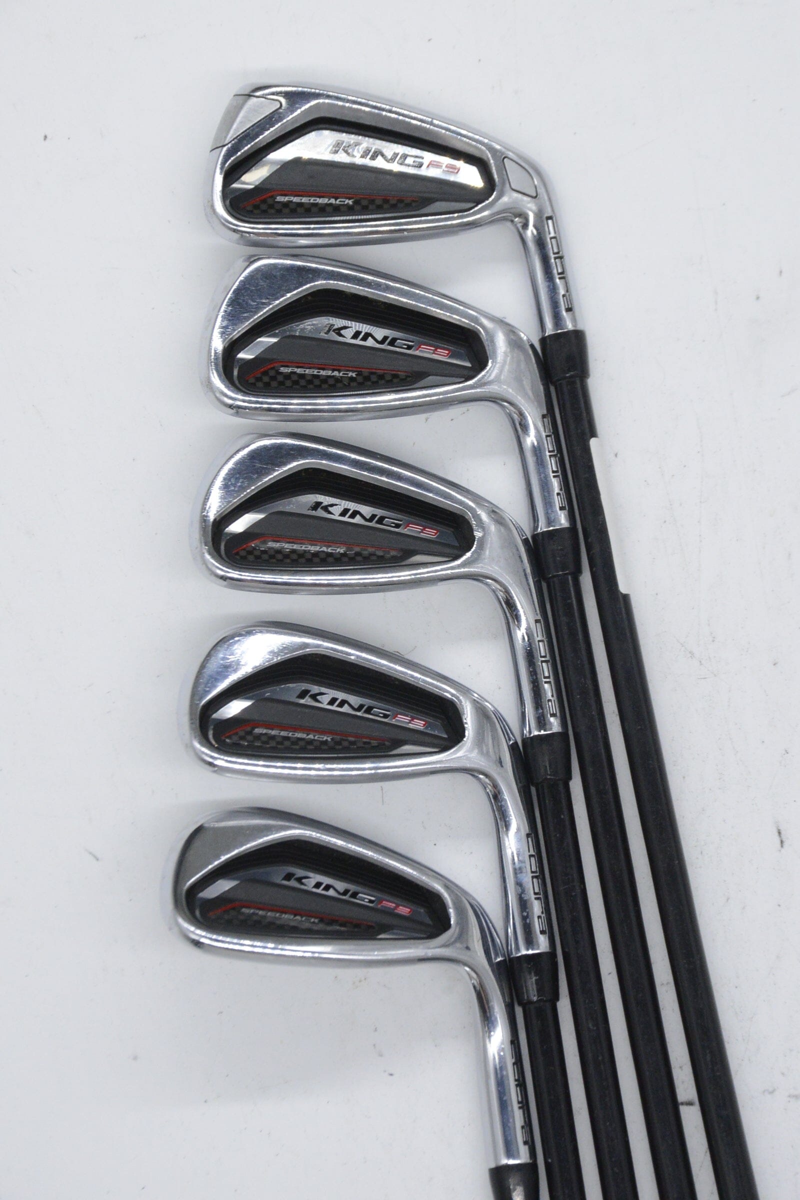 Cobra King F9 Speedback 7-GW Iron Set R Flex -2.5" Golf Clubs GolfRoots